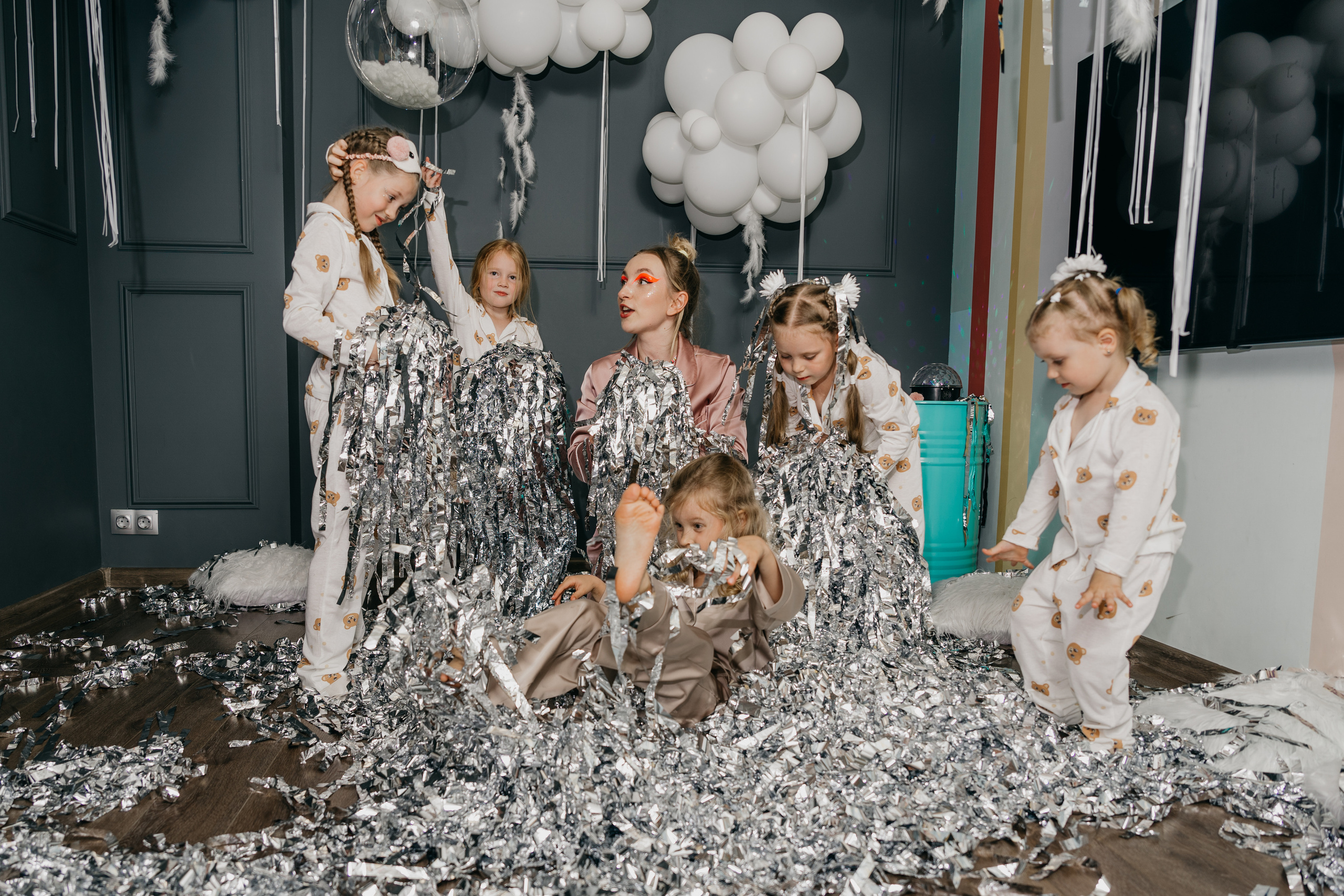 Пижамная вечеринка, Веронике 6 лет. Фотограф Никита Комаров