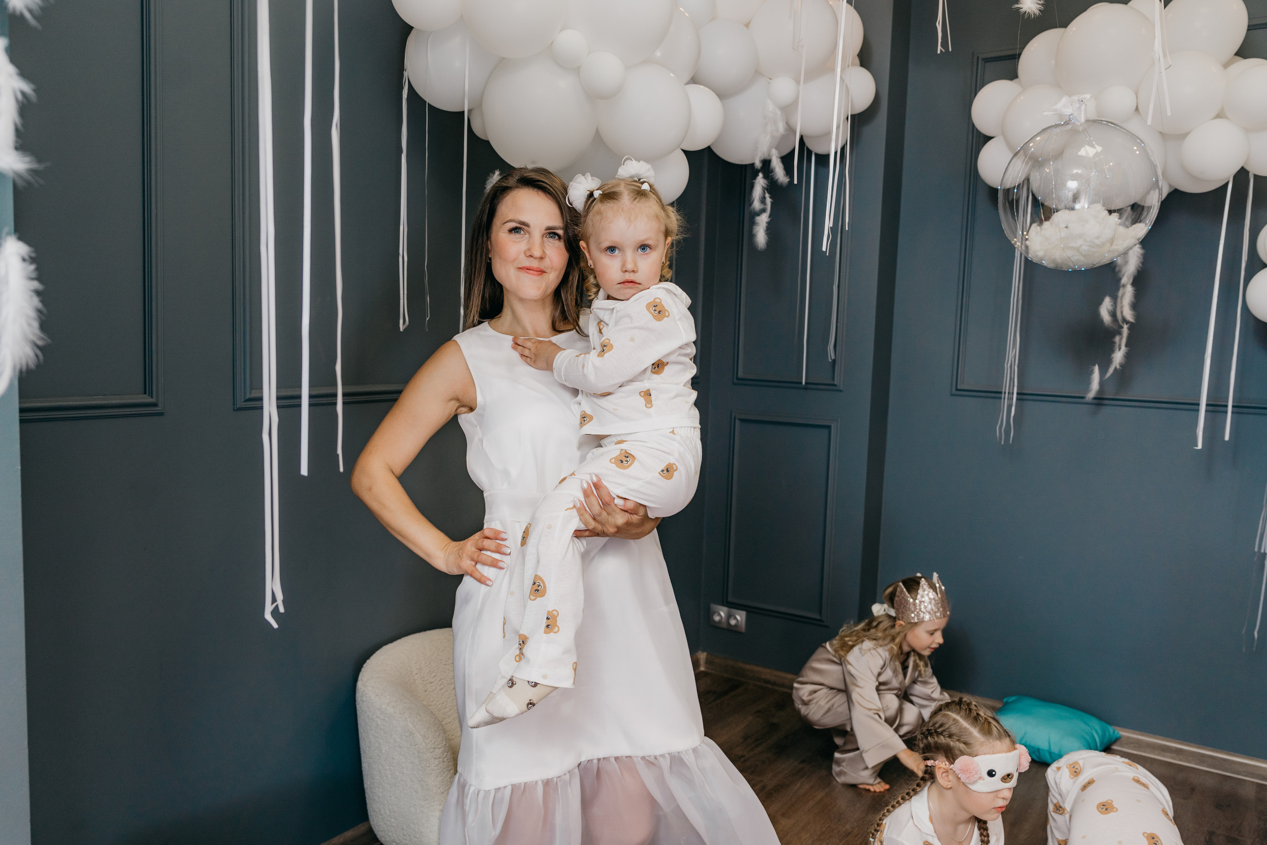 Пижамная вечеринка, Веронике 6 лет. Фотограф Никита Комаров