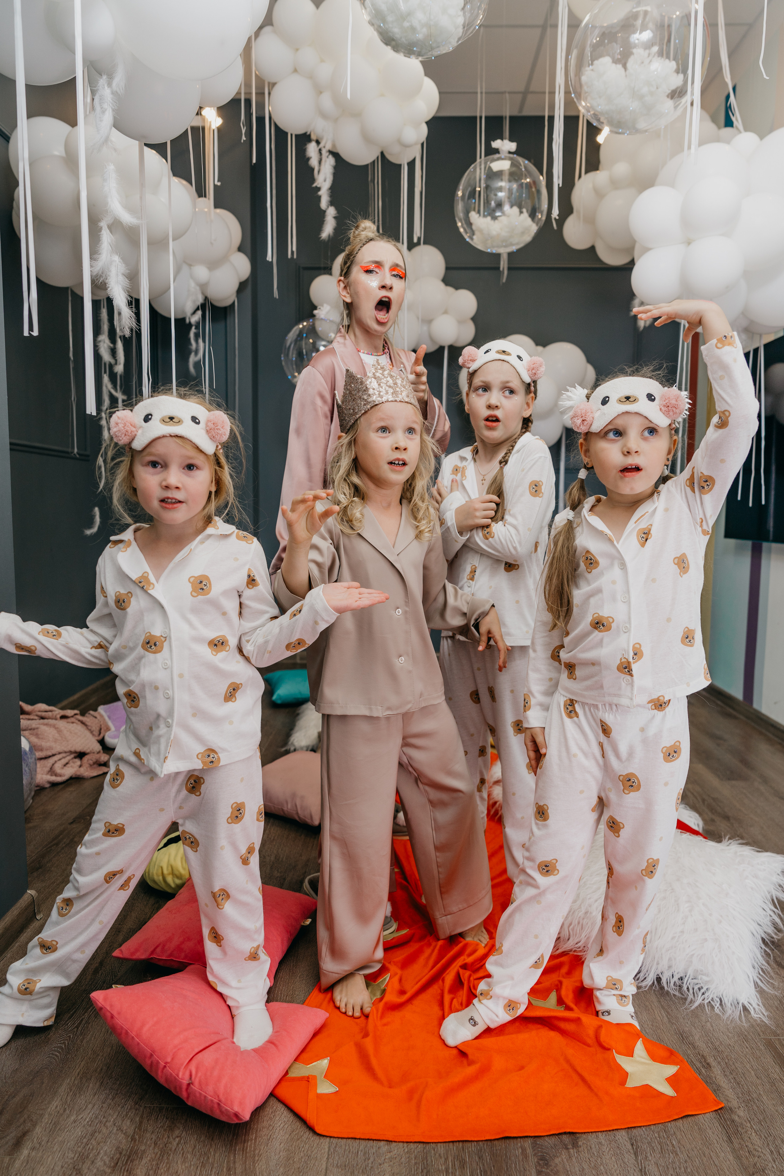 Пижамная вечеринка, Веронике 6 лет. Фотограф Никита Комаров