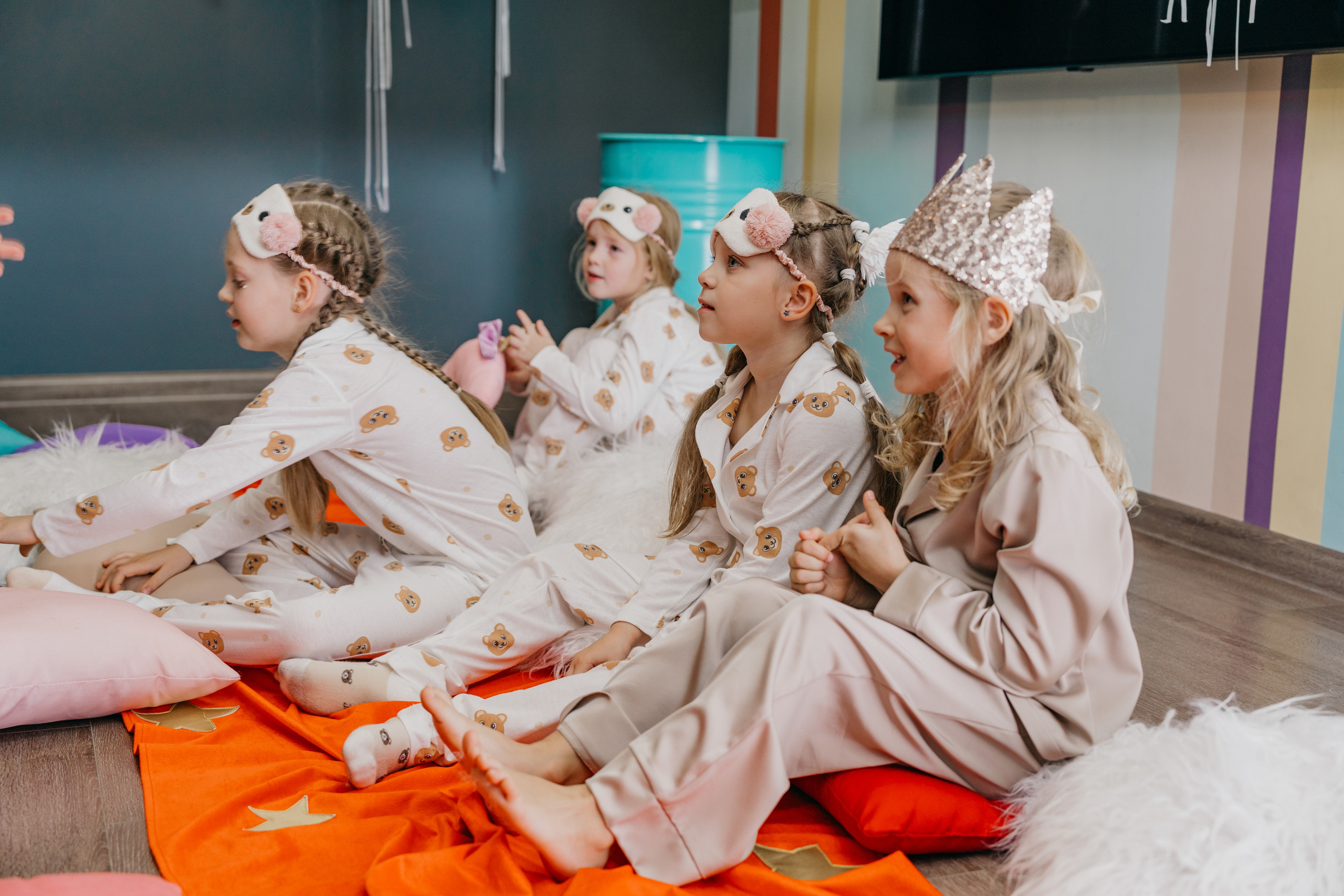 Пижамная вечеринка, Веронике 6 лет. Фотограф Никита Комаров