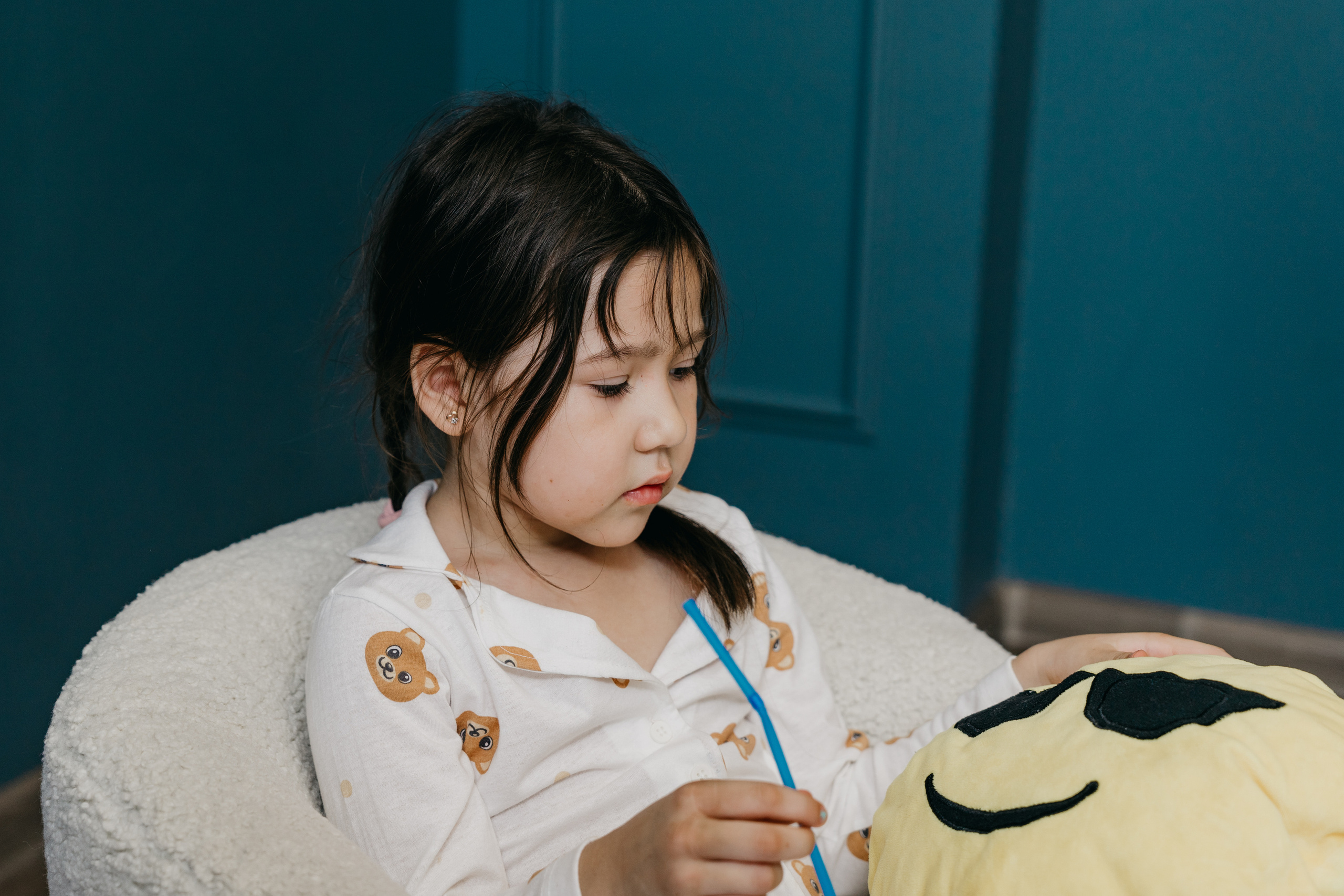 Пижамная вечеринка, Веронике 6 лет. Фотограф Никита Комаров