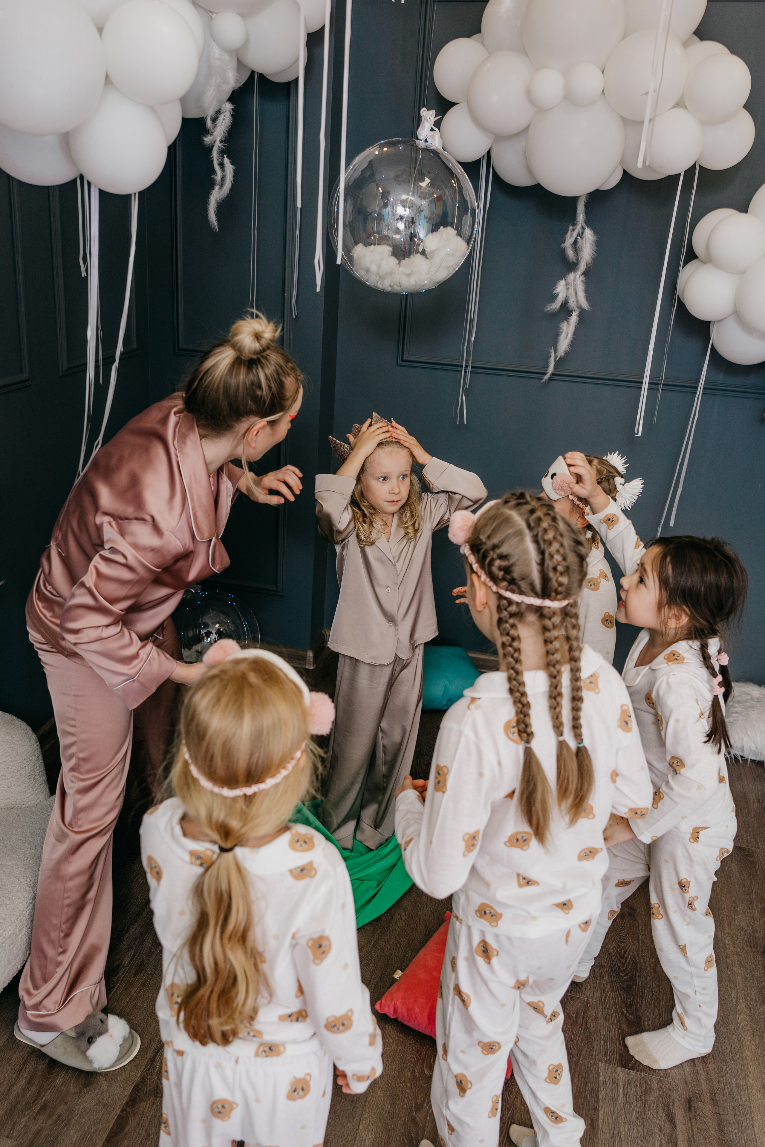 Пижамная вечеринка, Веронике 6 лет. Фотограф Никита Комаров