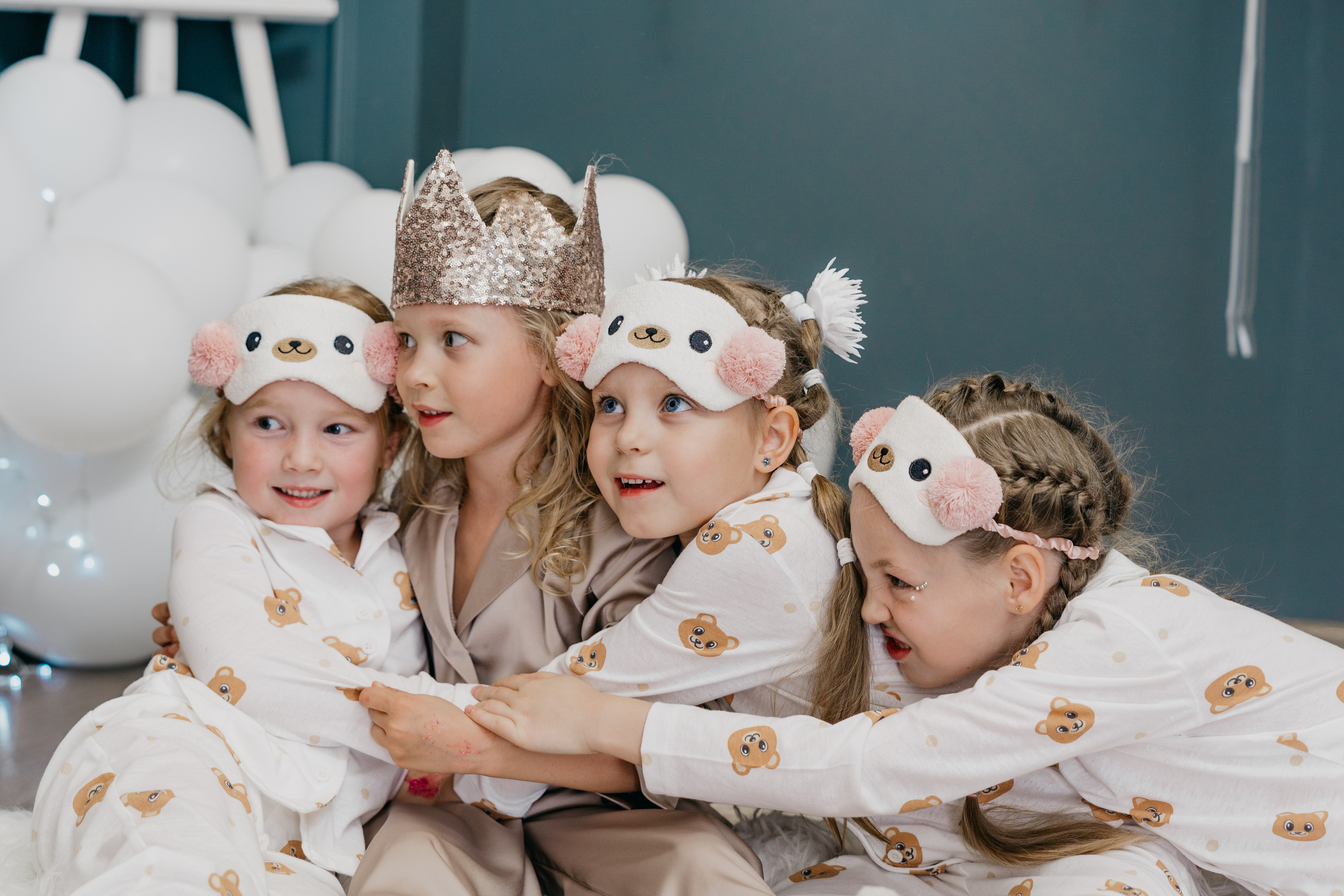 Пижамная вечеринка, Веронике 6 лет. Фотограф Никита Комаров