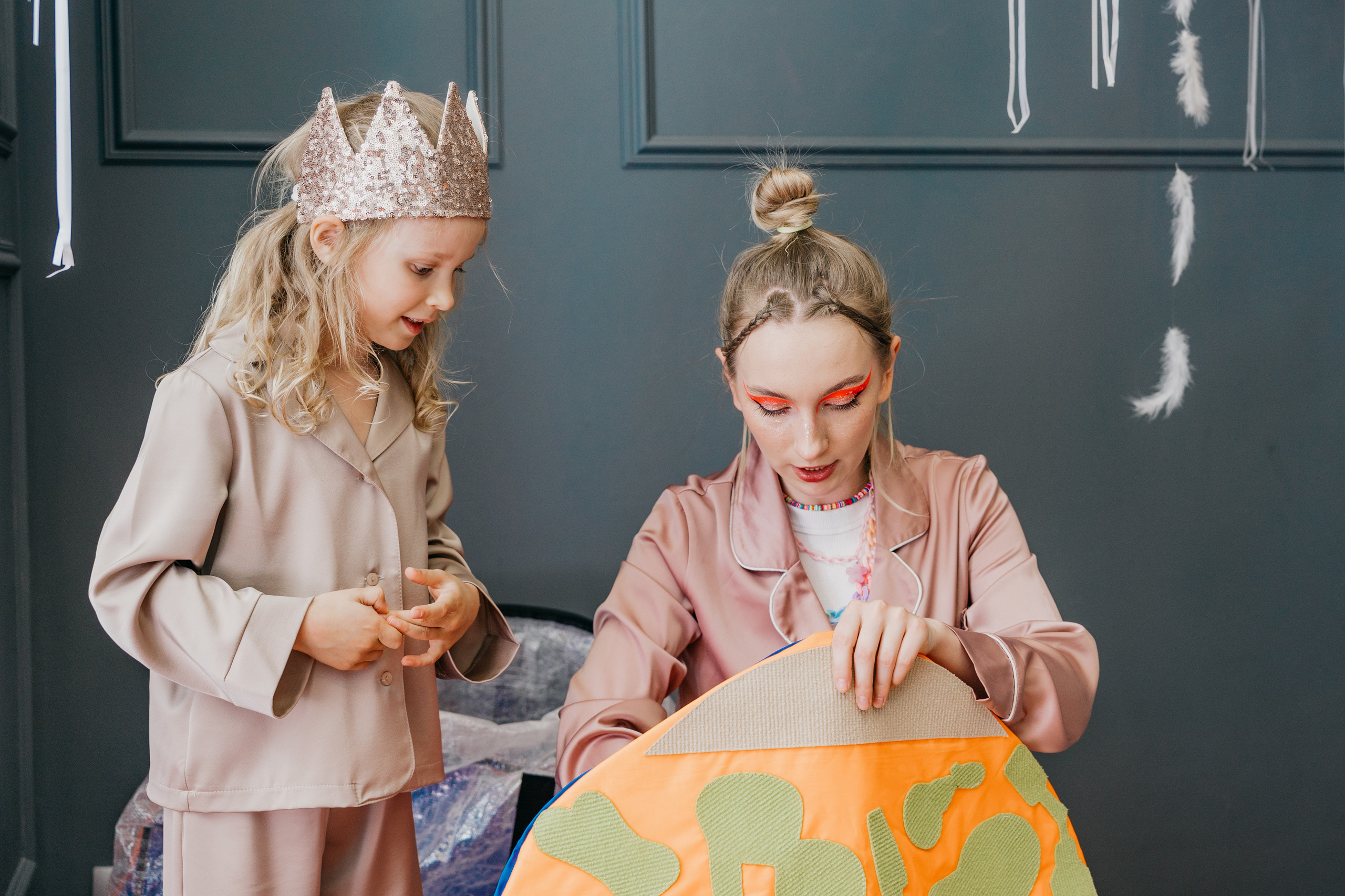 Пижамная вечеринка, Веронике 6 лет. Фотограф Никита Комаров