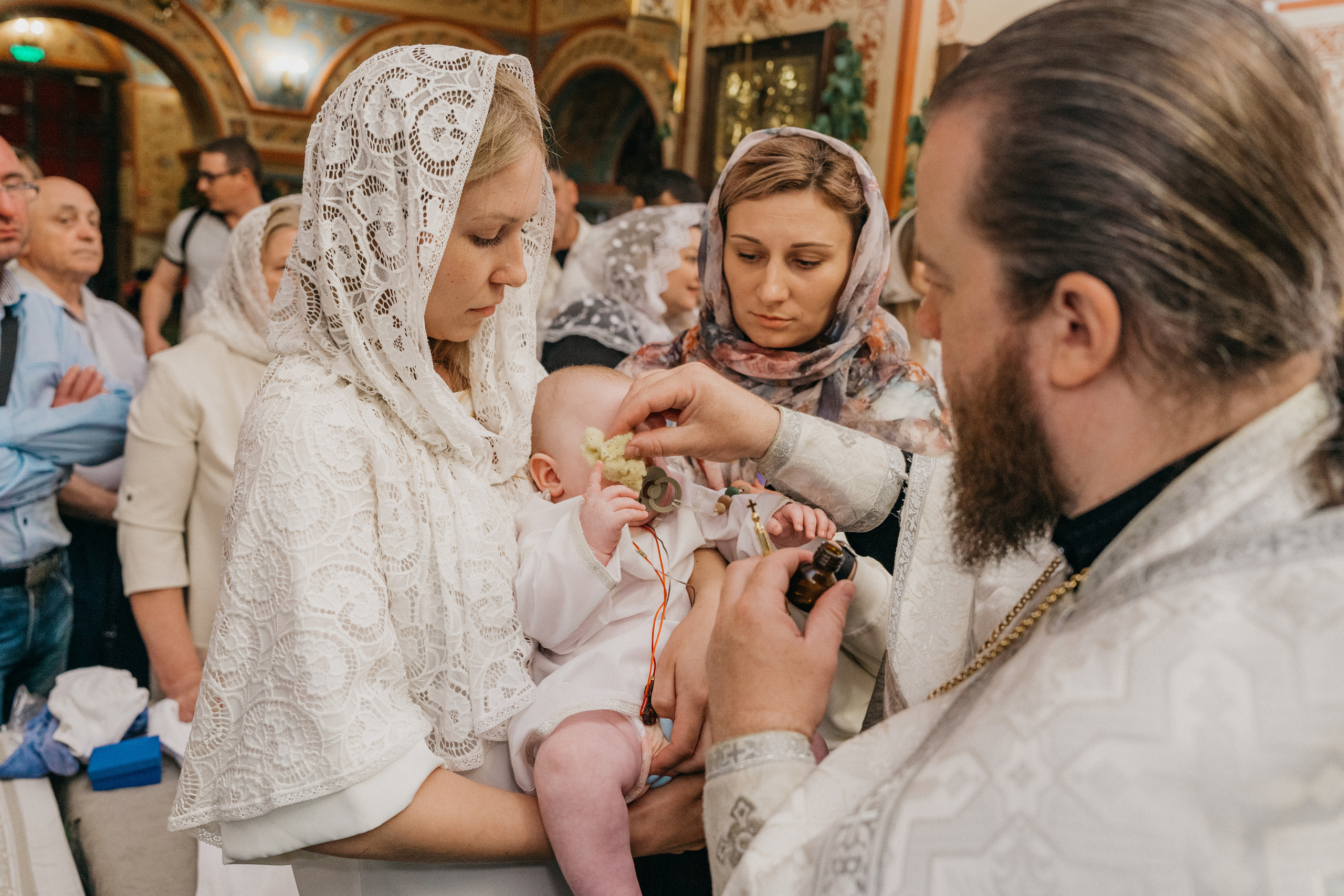 Крещение Ярослава. Фотограф Никита Комаров