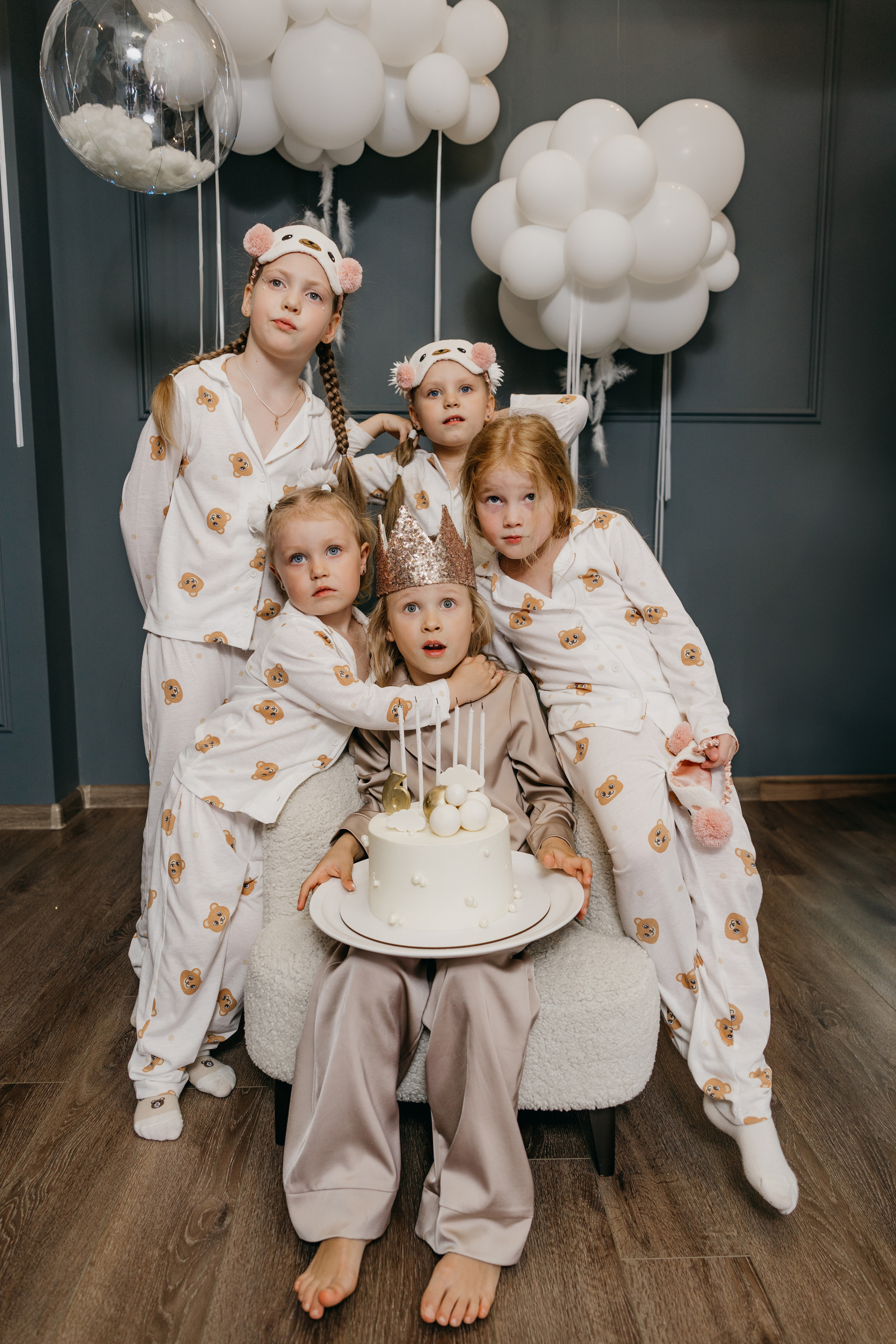 Пижамная вечеринка, Веронике 6 лет. Фотограф Никита Комаров