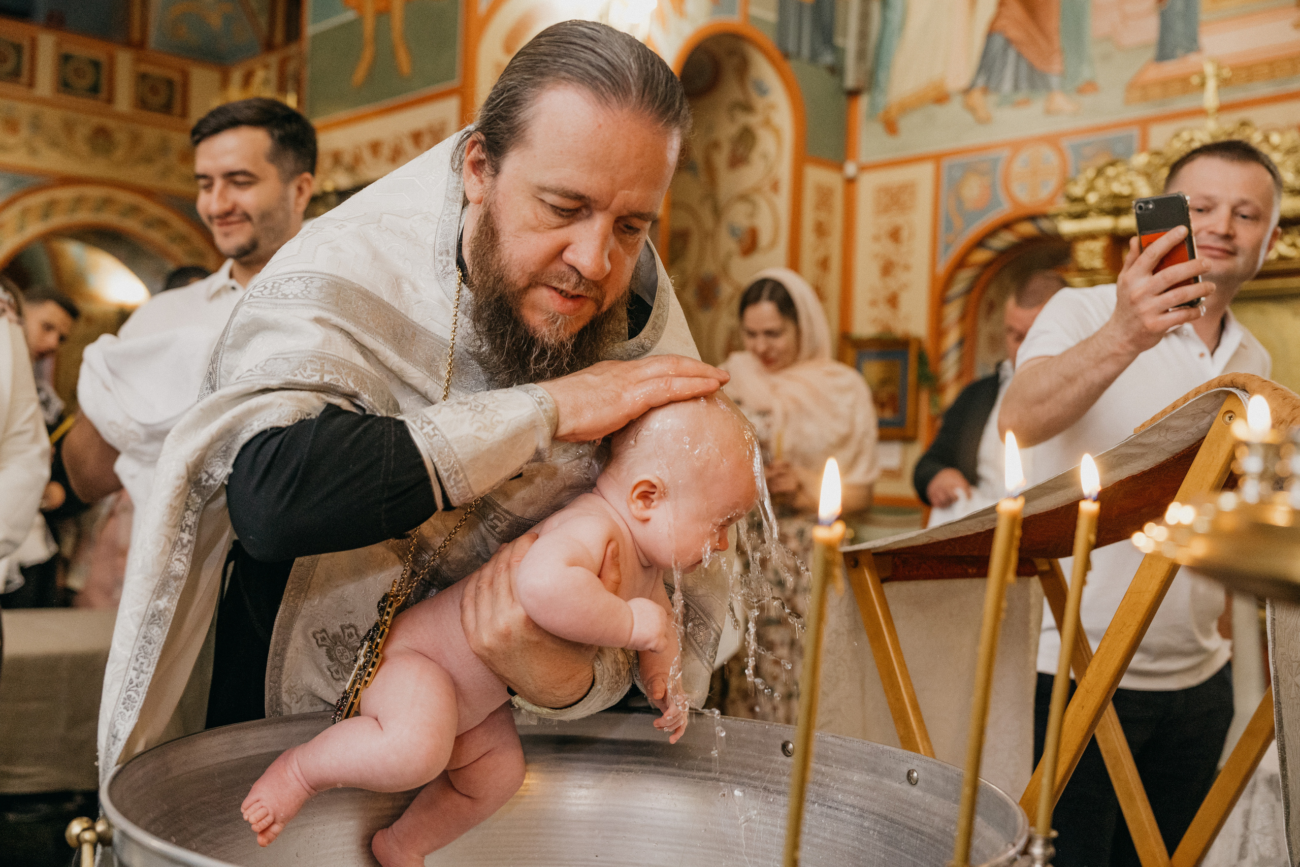 Крещение Ярослава. Фотограф Никита Комаров