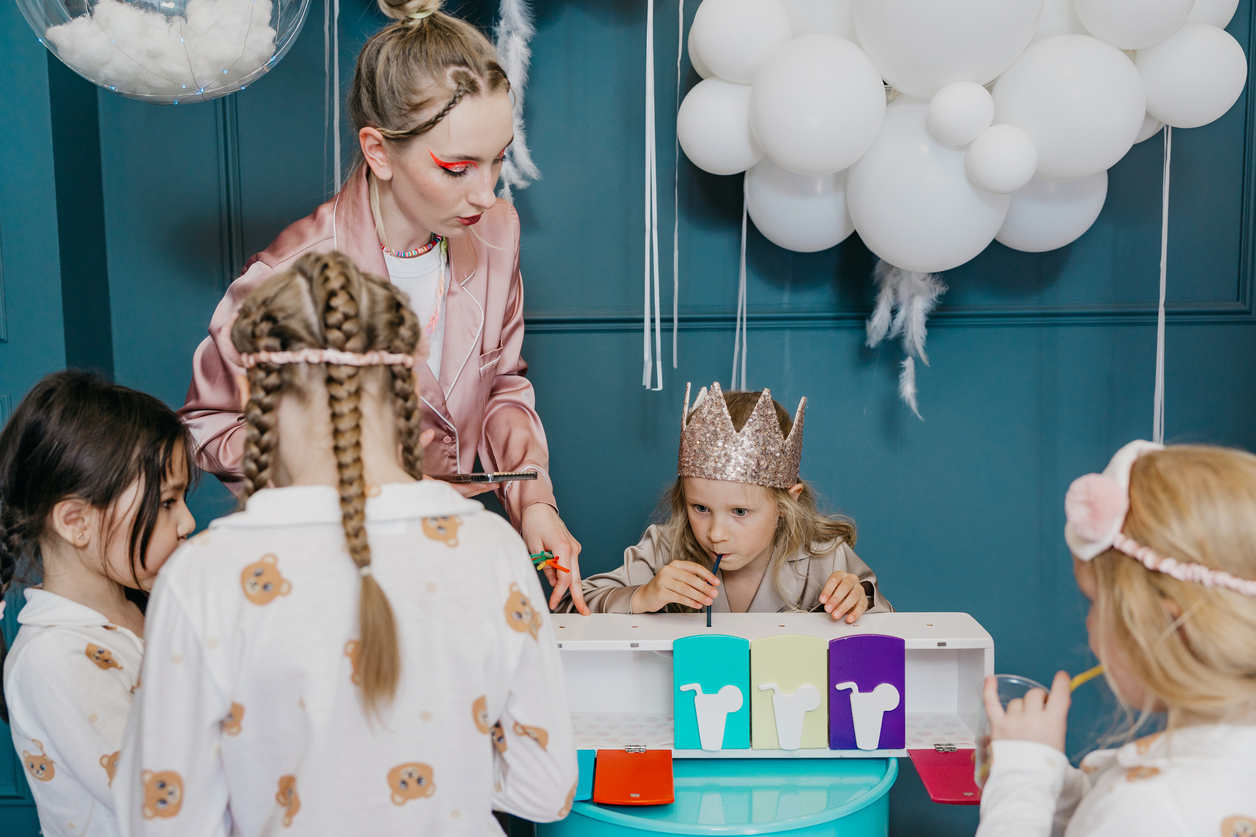 Пижамная вечеринка, Веронике 6 лет. Фотограф Никита Комаров