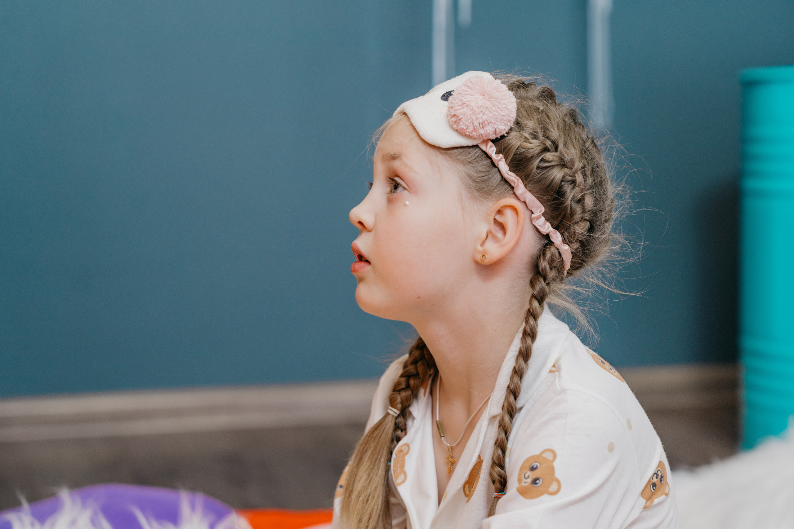 Пижамная вечеринка, Веронике 6 лет. Фотограф Никита Комаров