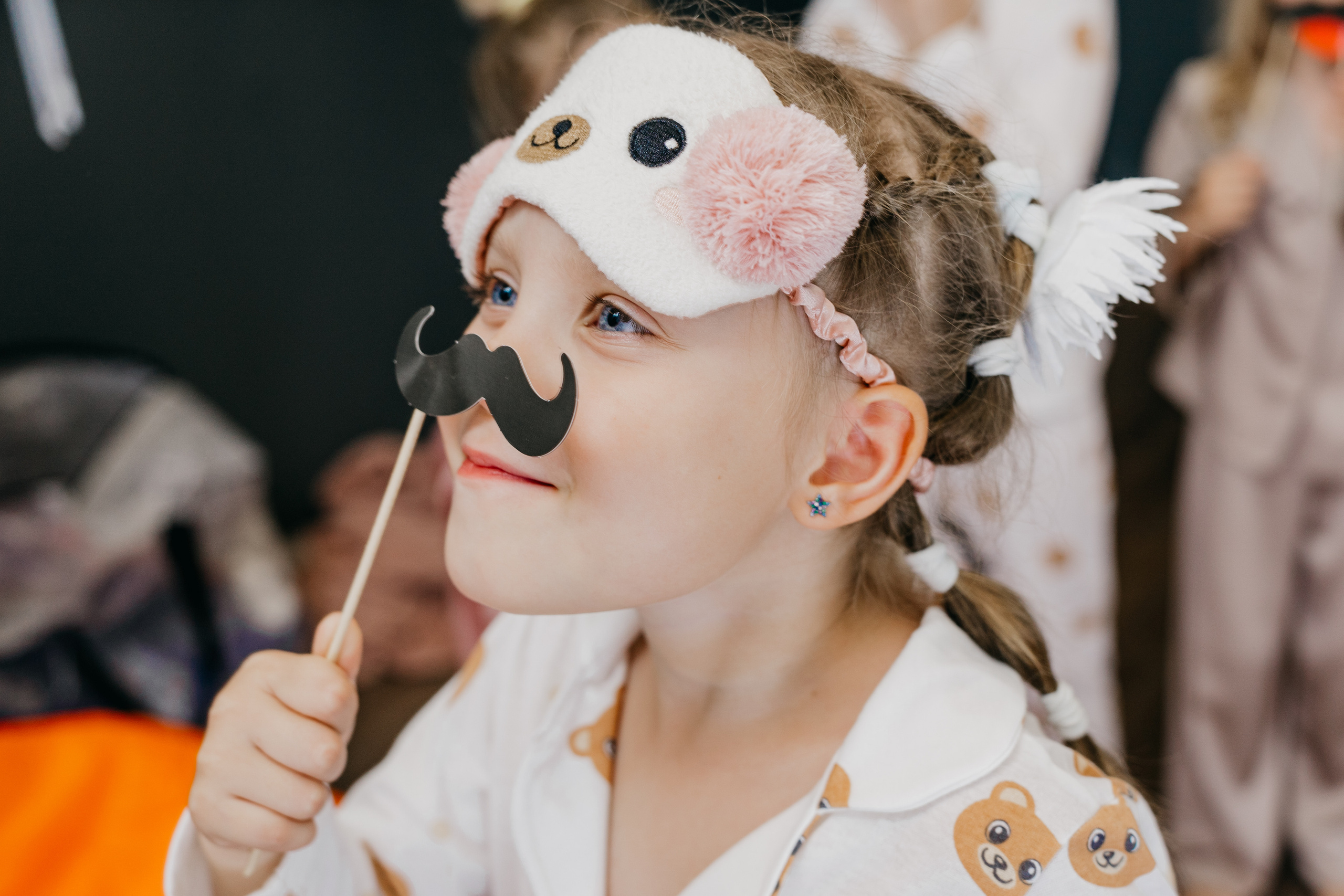 Пижамная вечеринка, Веронике 6 лет. Фотограф Никита Комаров