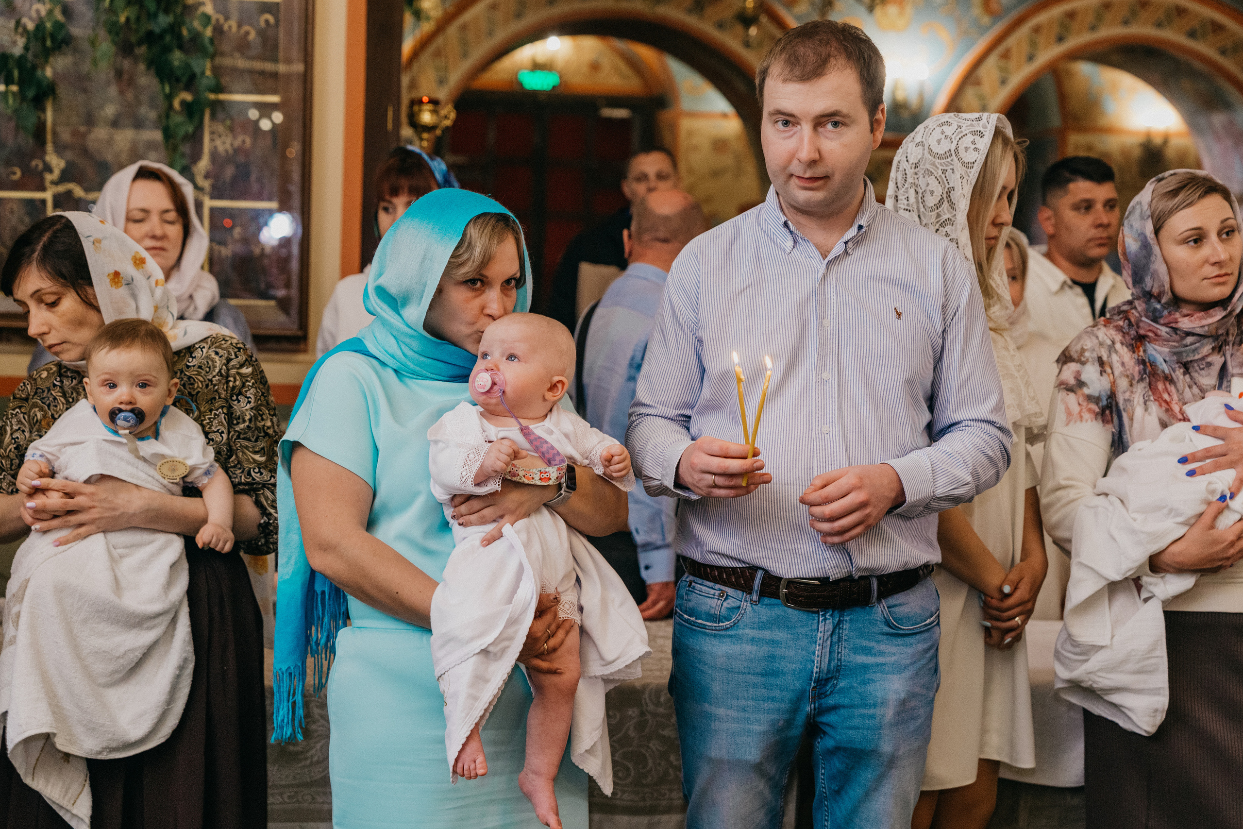 Крещение Ярослава. Фотограф Никита Комаров