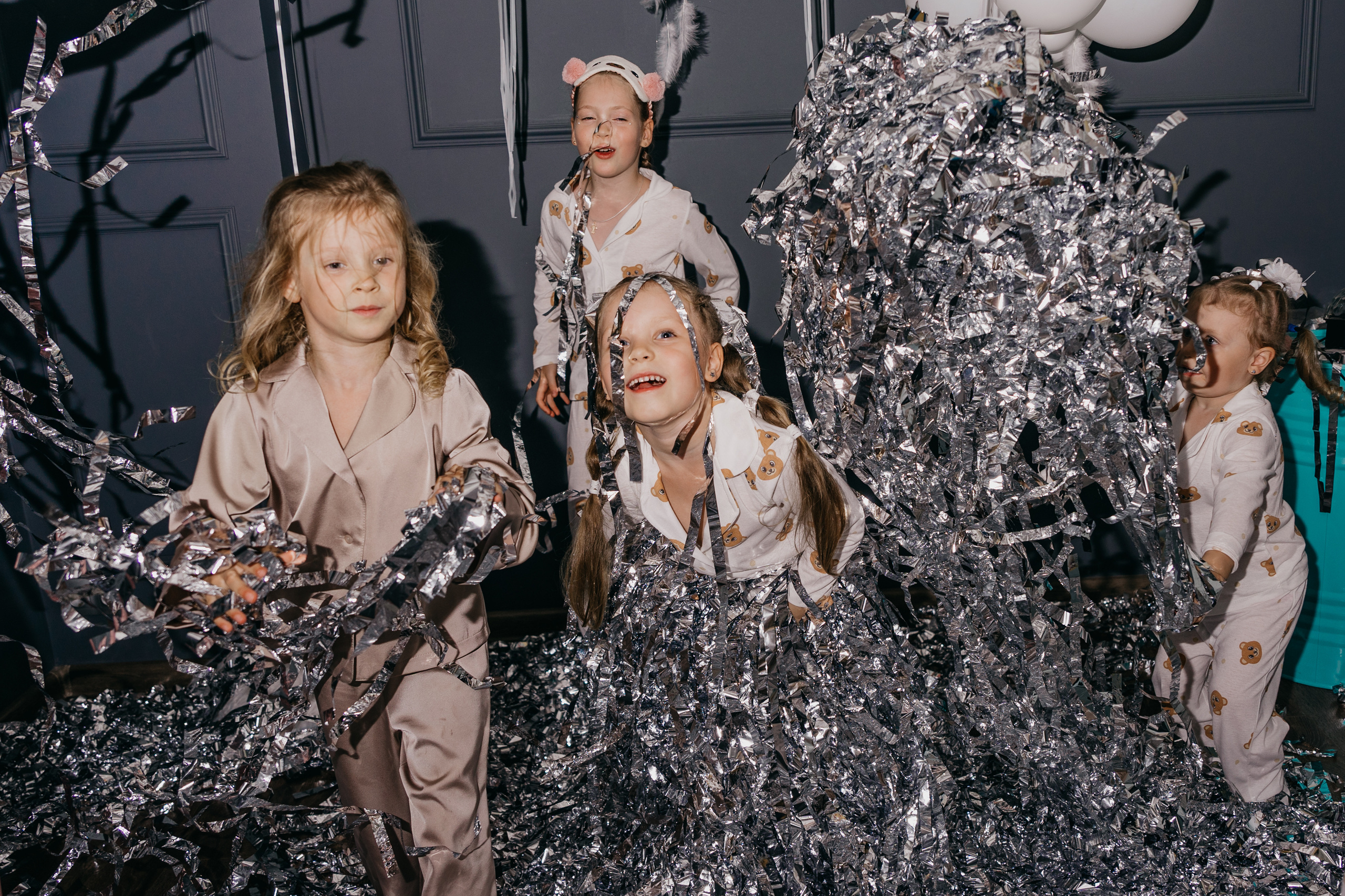 Пижамная вечеринка, Веронике 6 лет. Фотограф Никита Комаров