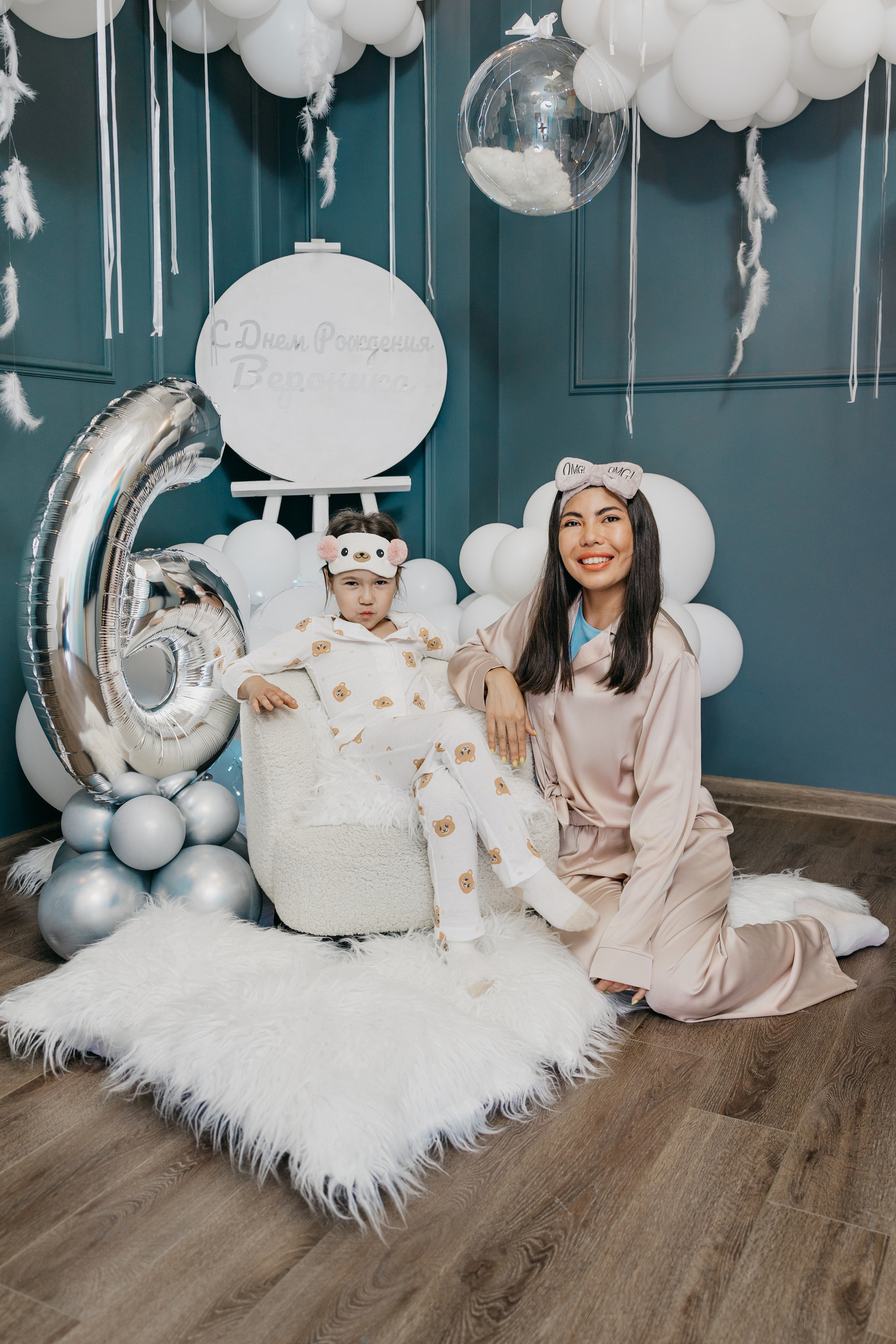 Пижамная вечеринка, Веронике 6 лет. Фотограф Никита Комаров