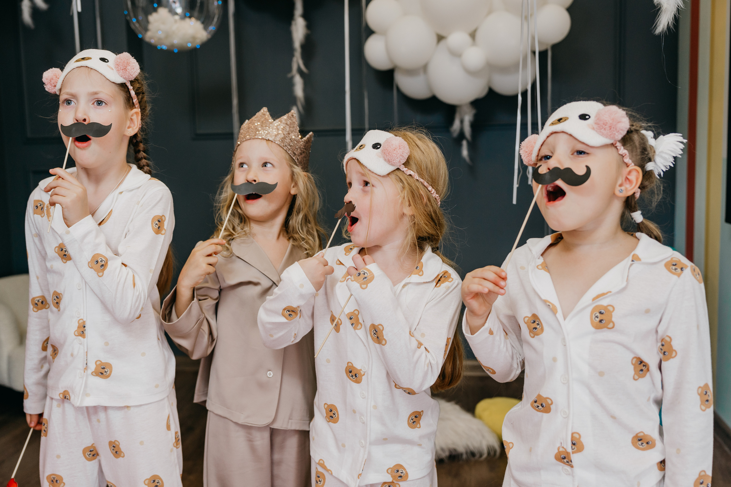 Пижамная вечеринка, Веронике 6 лет. Фотограф Никита Комаров