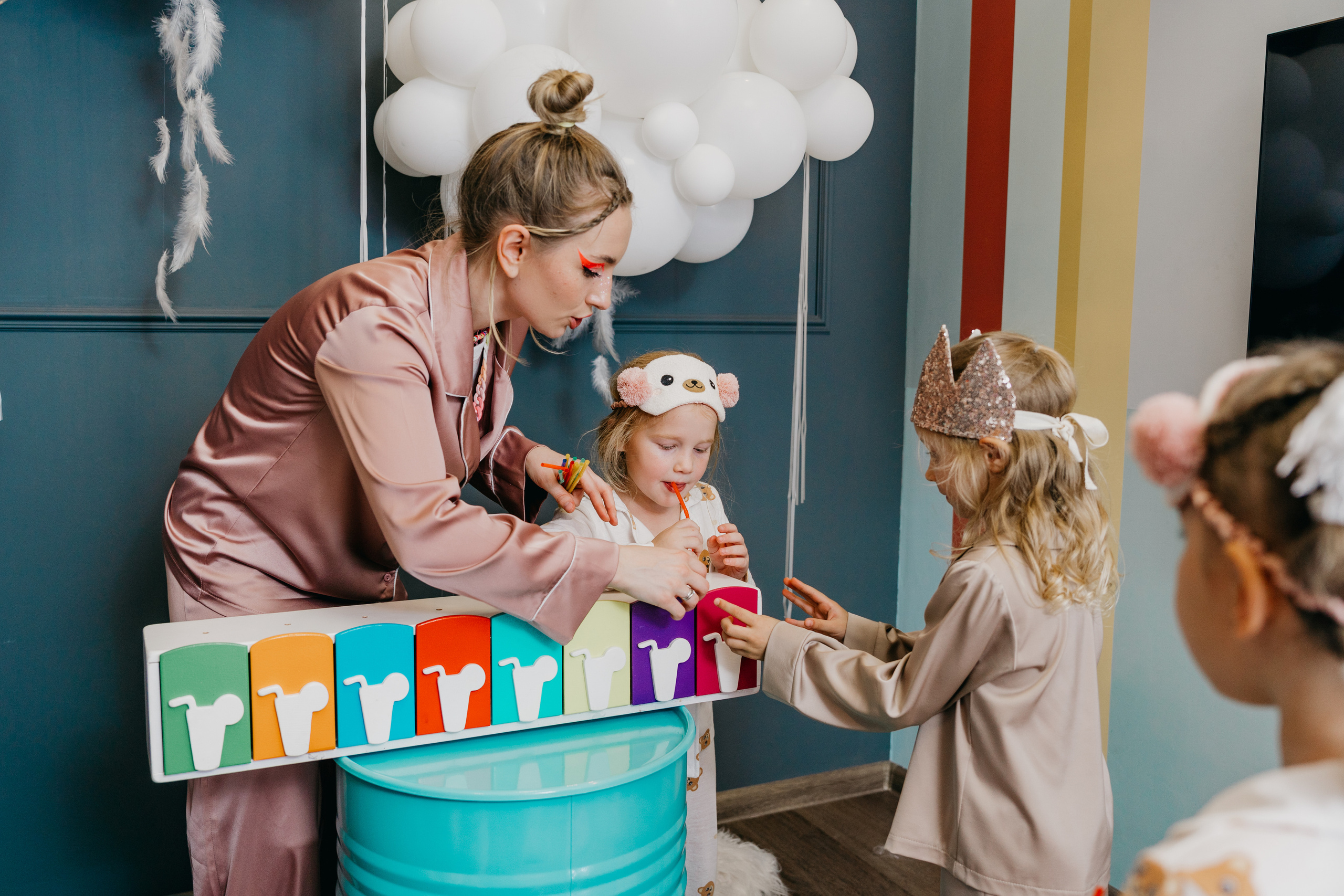 Пижамная вечеринка, Веронике 6 лет. Фотограф Никита Комаров