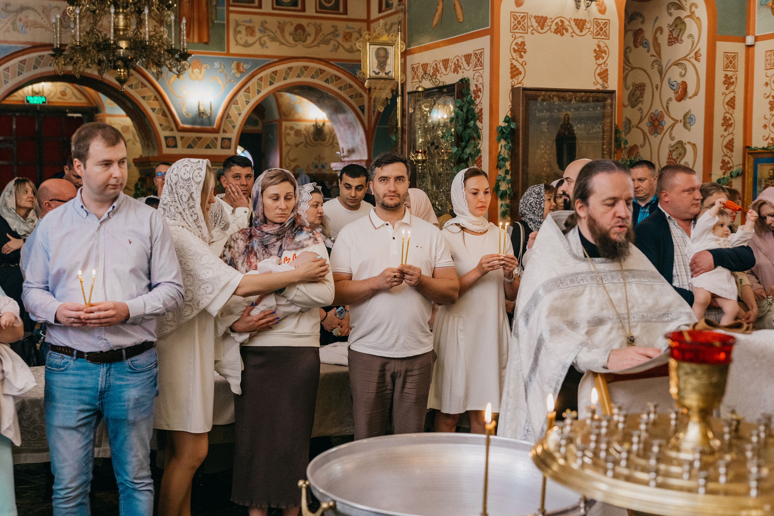 Крещение Ярослава. Фотограф Никита Комаров