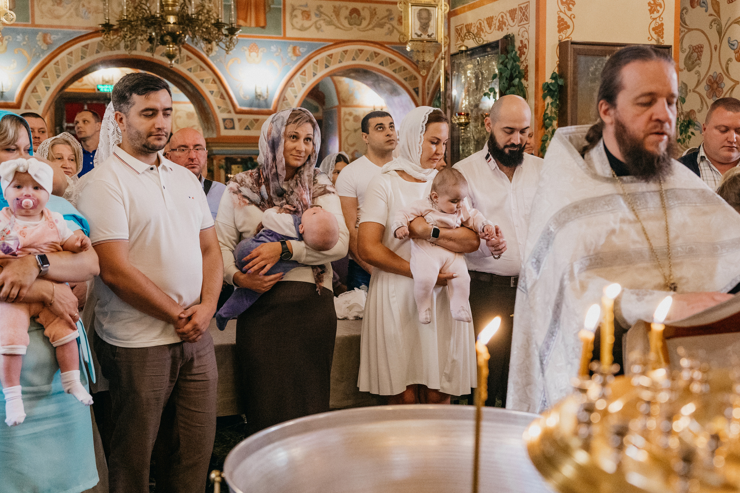 Крещение Ярослава. Фотограф Никита Комаров