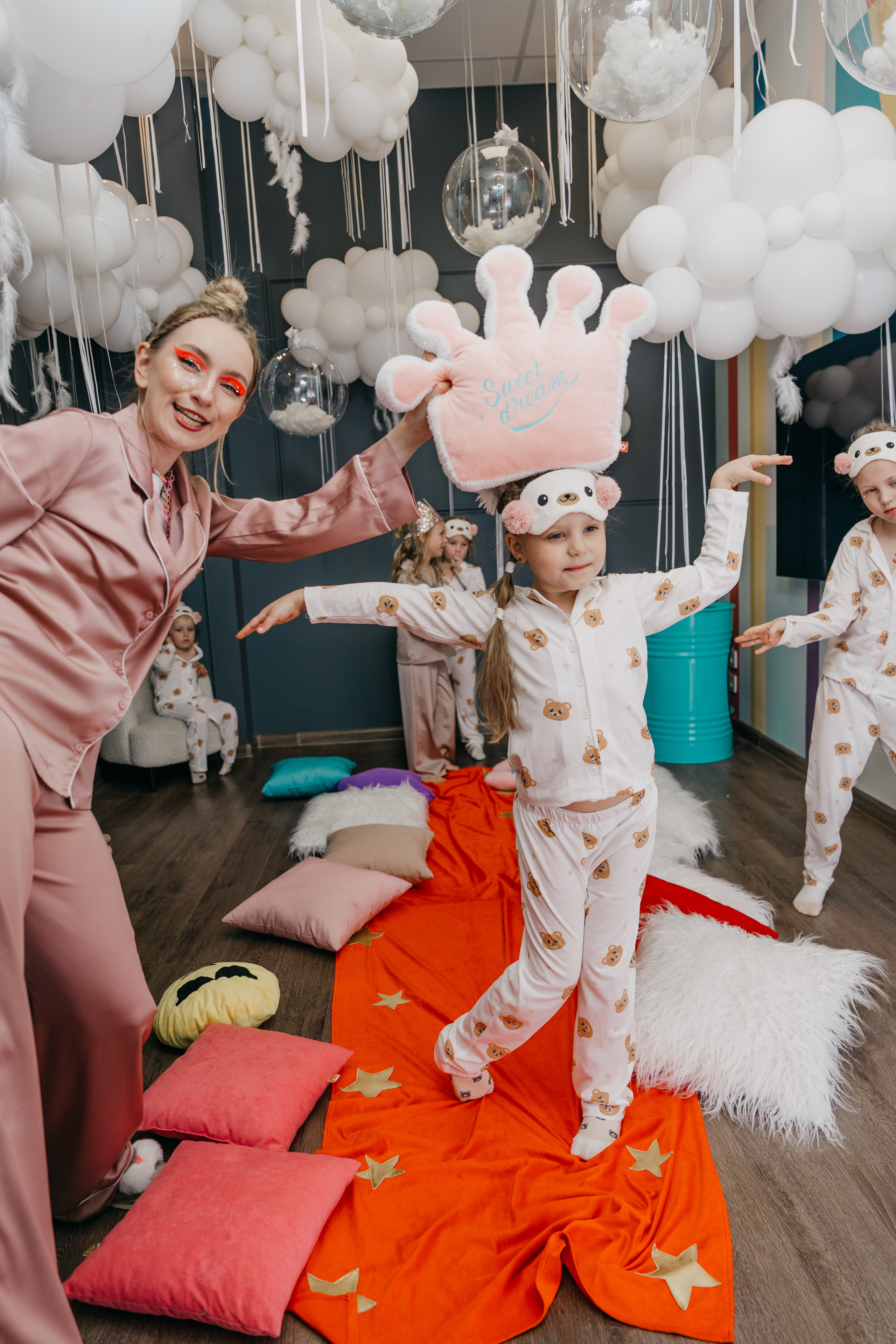 Пижамная вечеринка, Веронике 6 лет. Фотограф Никита Комаров