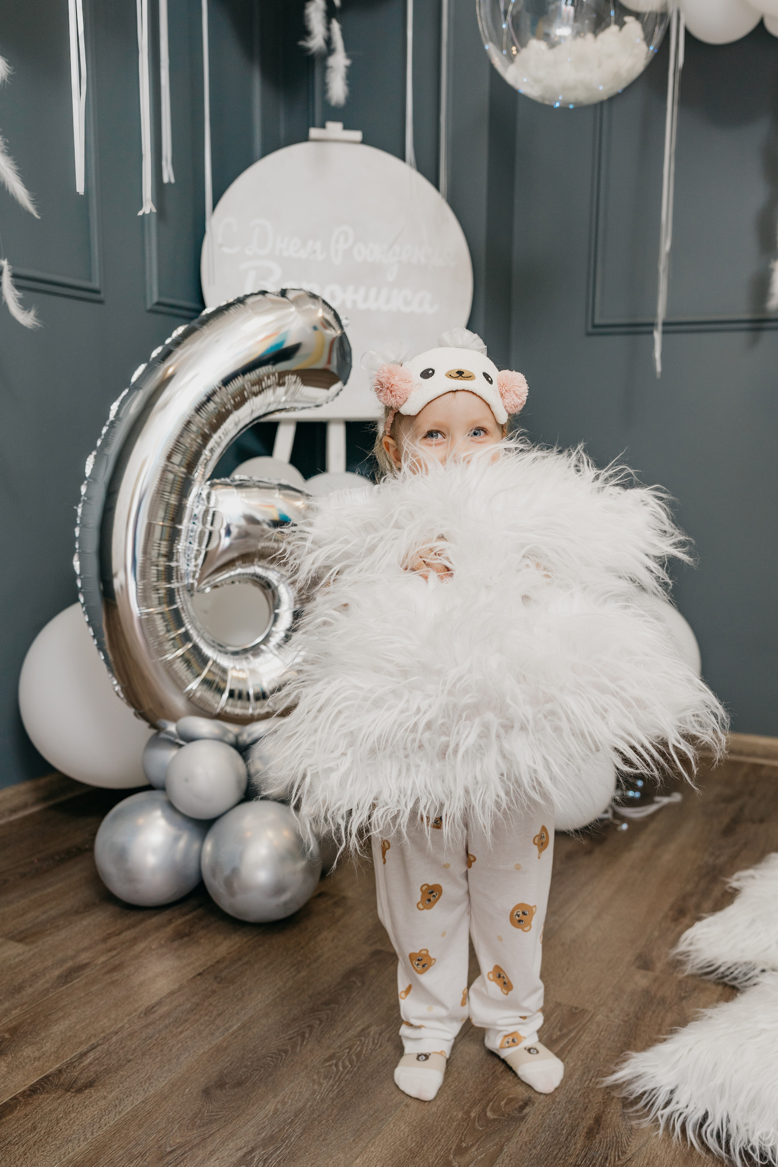 Пижамная вечеринка, Веронике 6 лет. Фотограф Никита Комаров