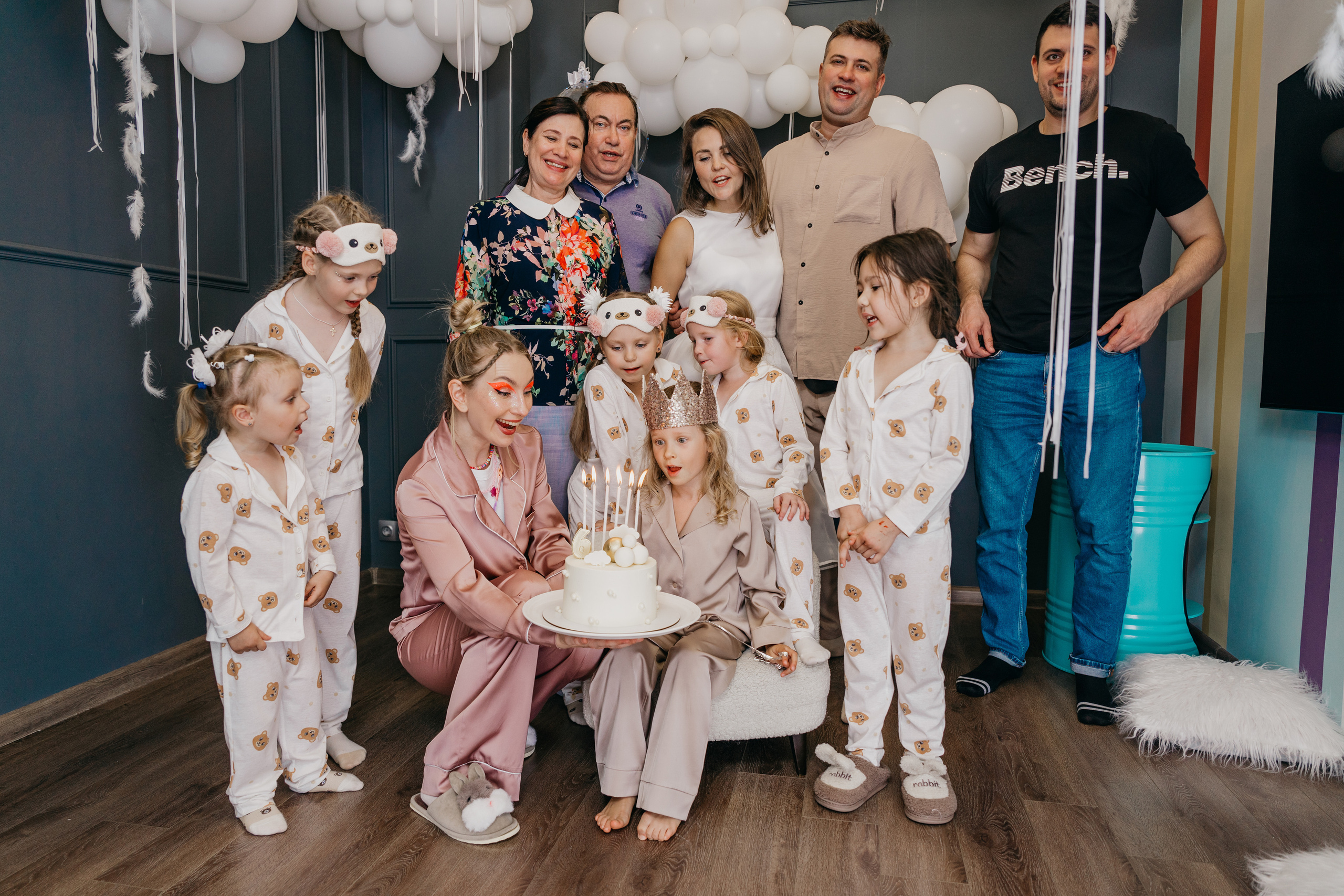 Пижамная вечеринка, Веронике 6 лет. Фотограф Никита Комаров