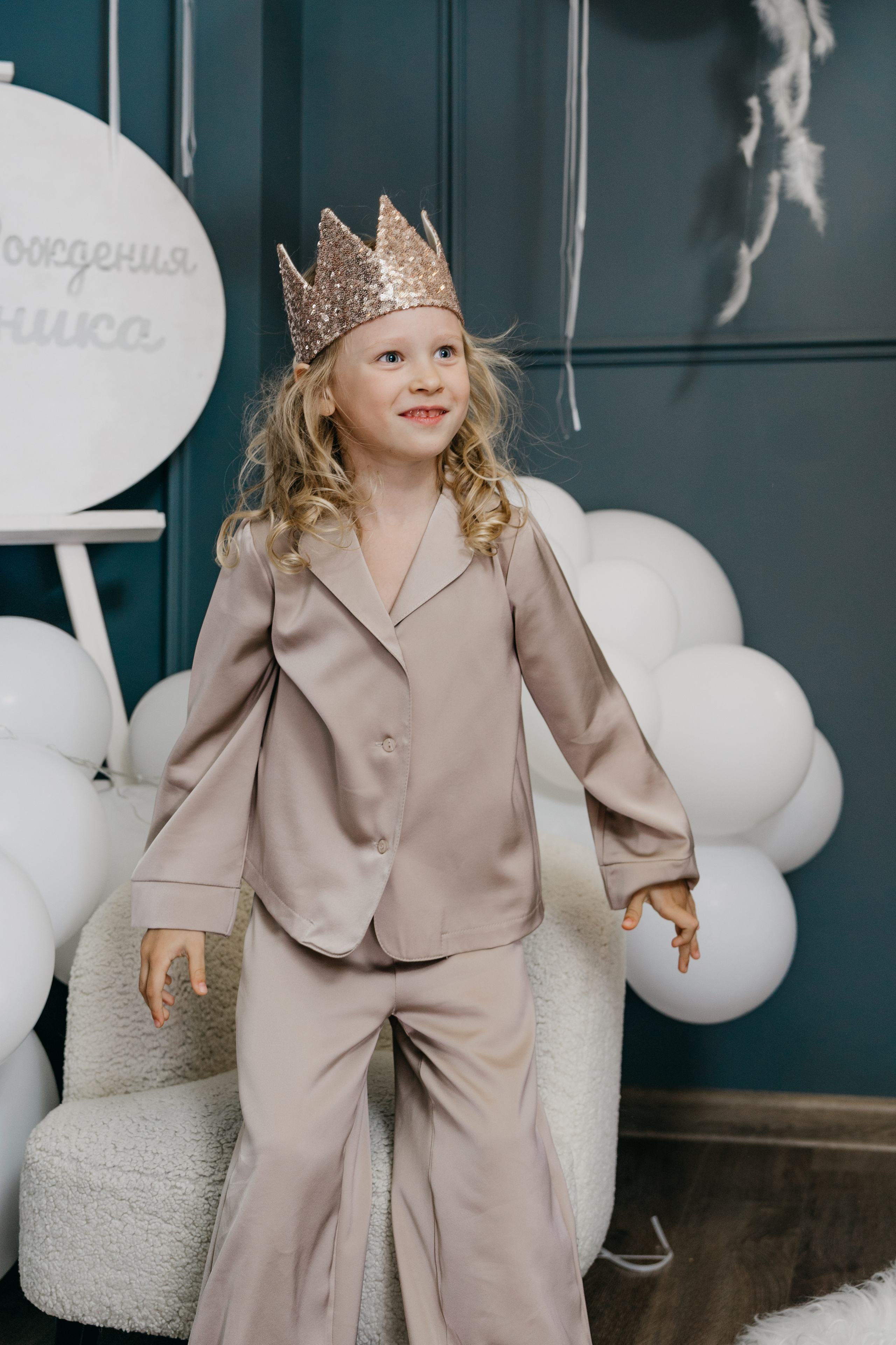 Пижамная вечеринка, Веронике 6 лет. Фотограф Никита Комаров