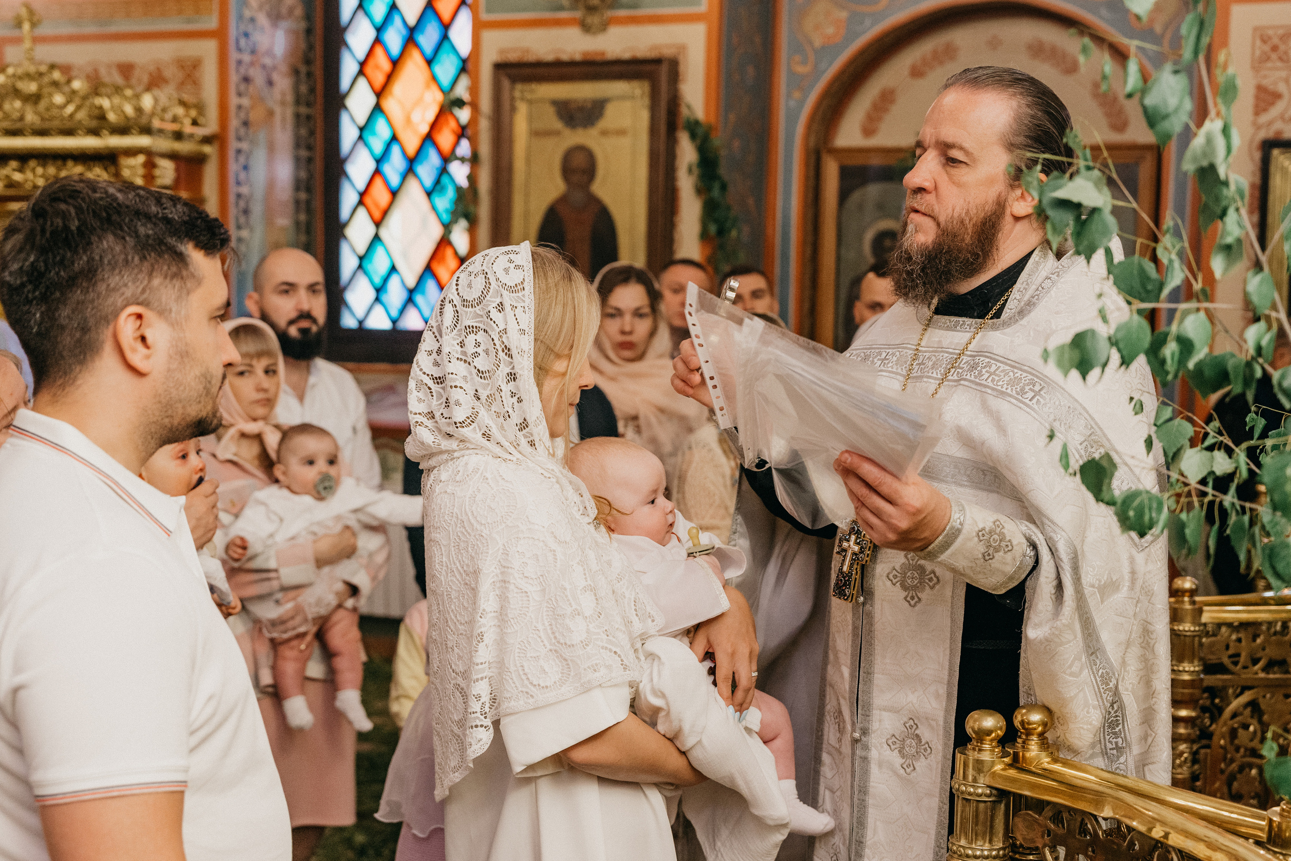 Крещение Ярослава. Фотограф Никита Комаров