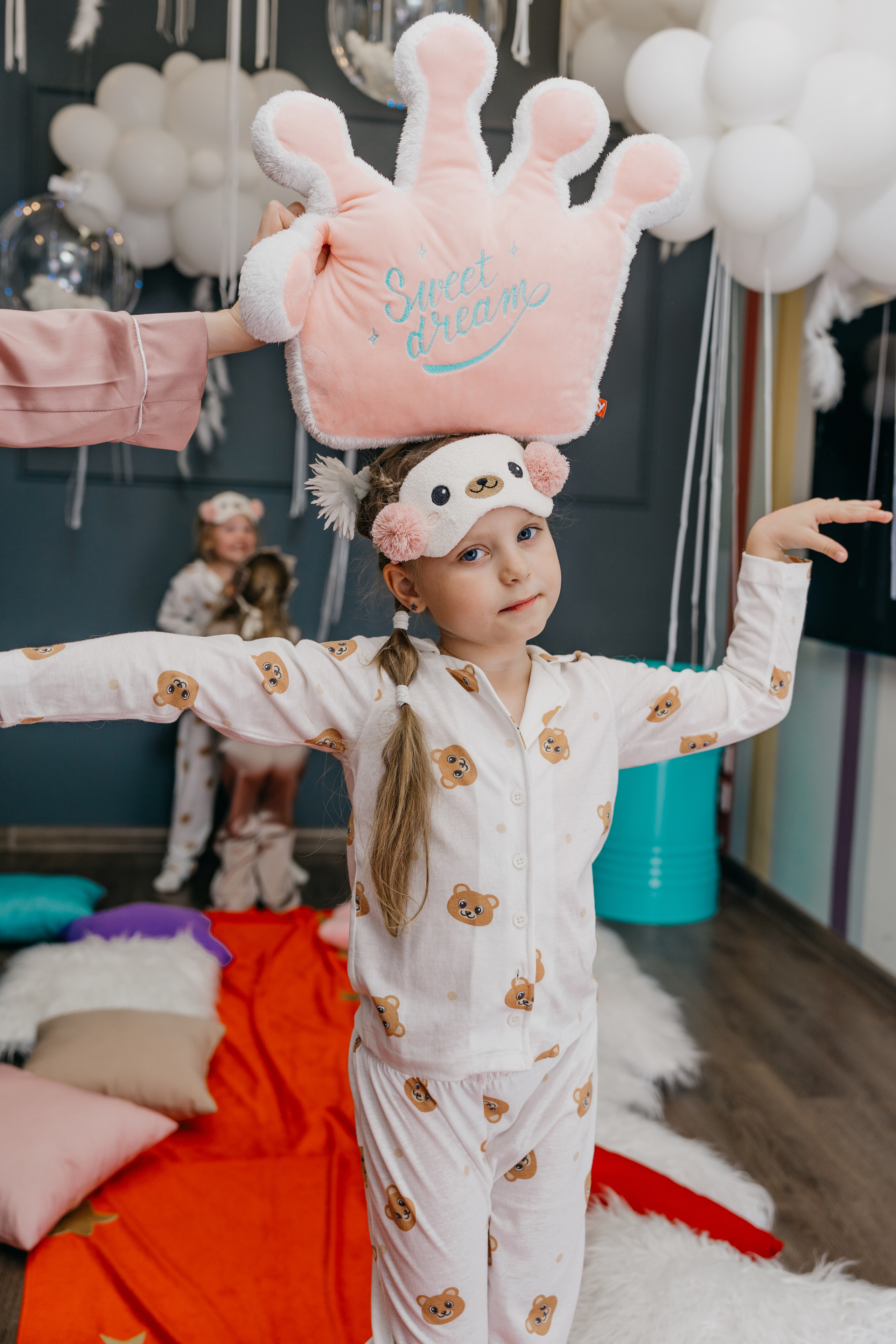 Пижамная вечеринка, Веронике 6 лет. Фотограф Никита Комаров