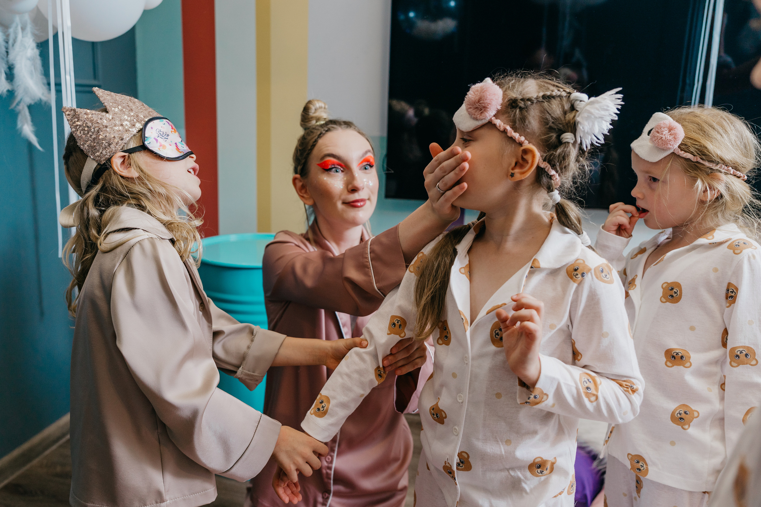 Пижамная вечеринка, Веронике 6 лет. Фотограф Никита Комаров