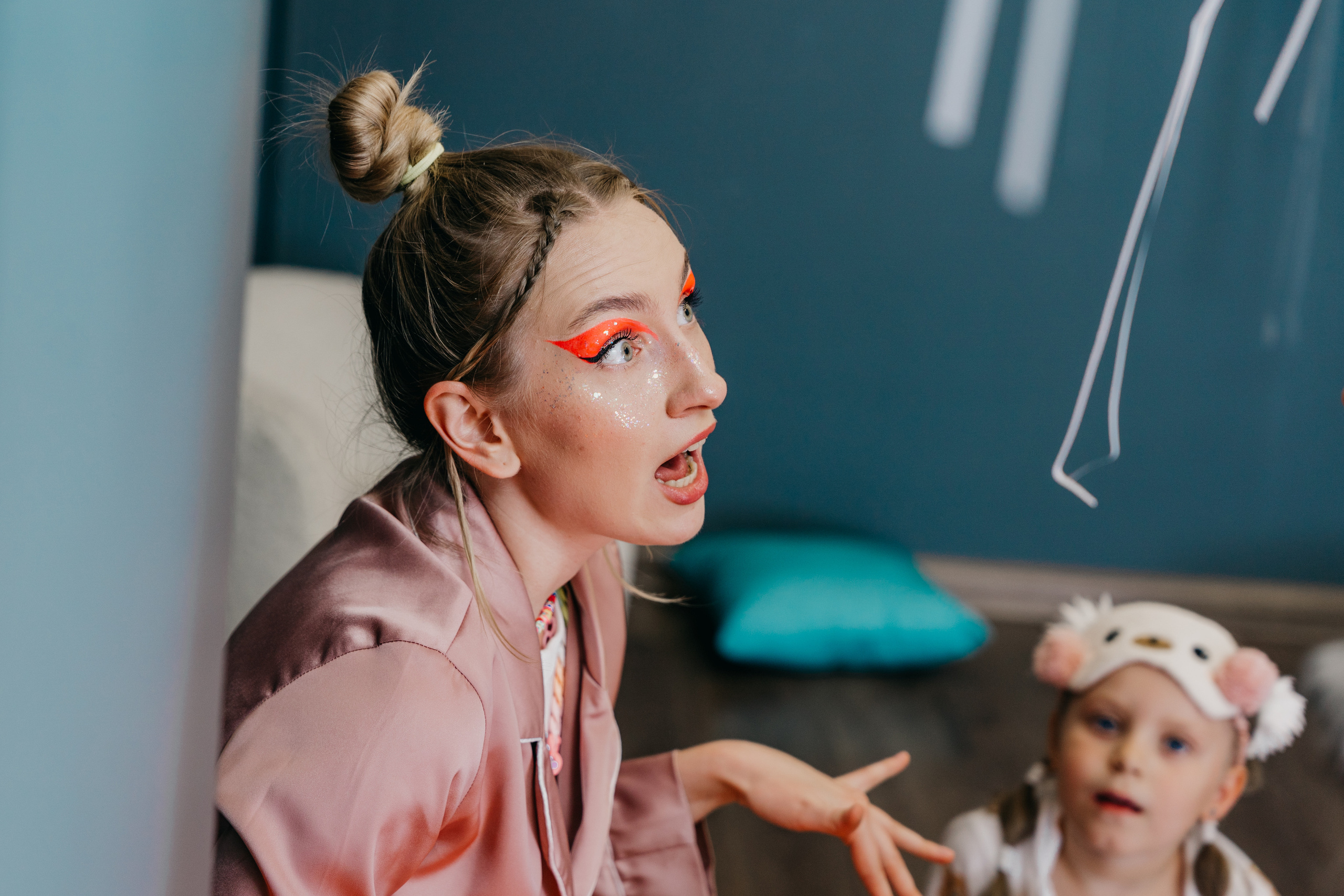 Пижамная вечеринка, Веронике 6 лет. Фотограф Никита Комаров