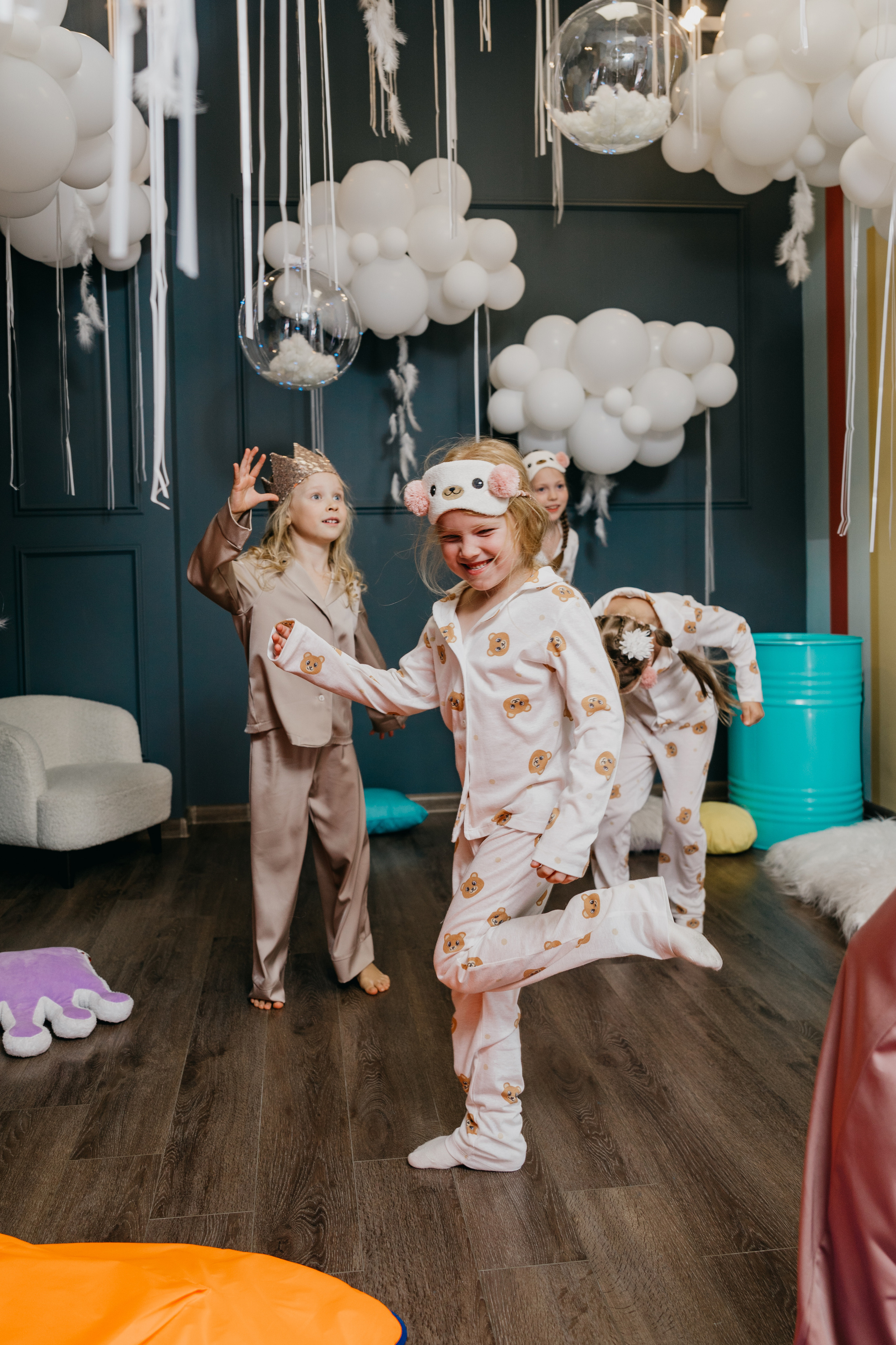 Пижамная вечеринка, Веронике 6 лет. Фотограф Никита Комаров