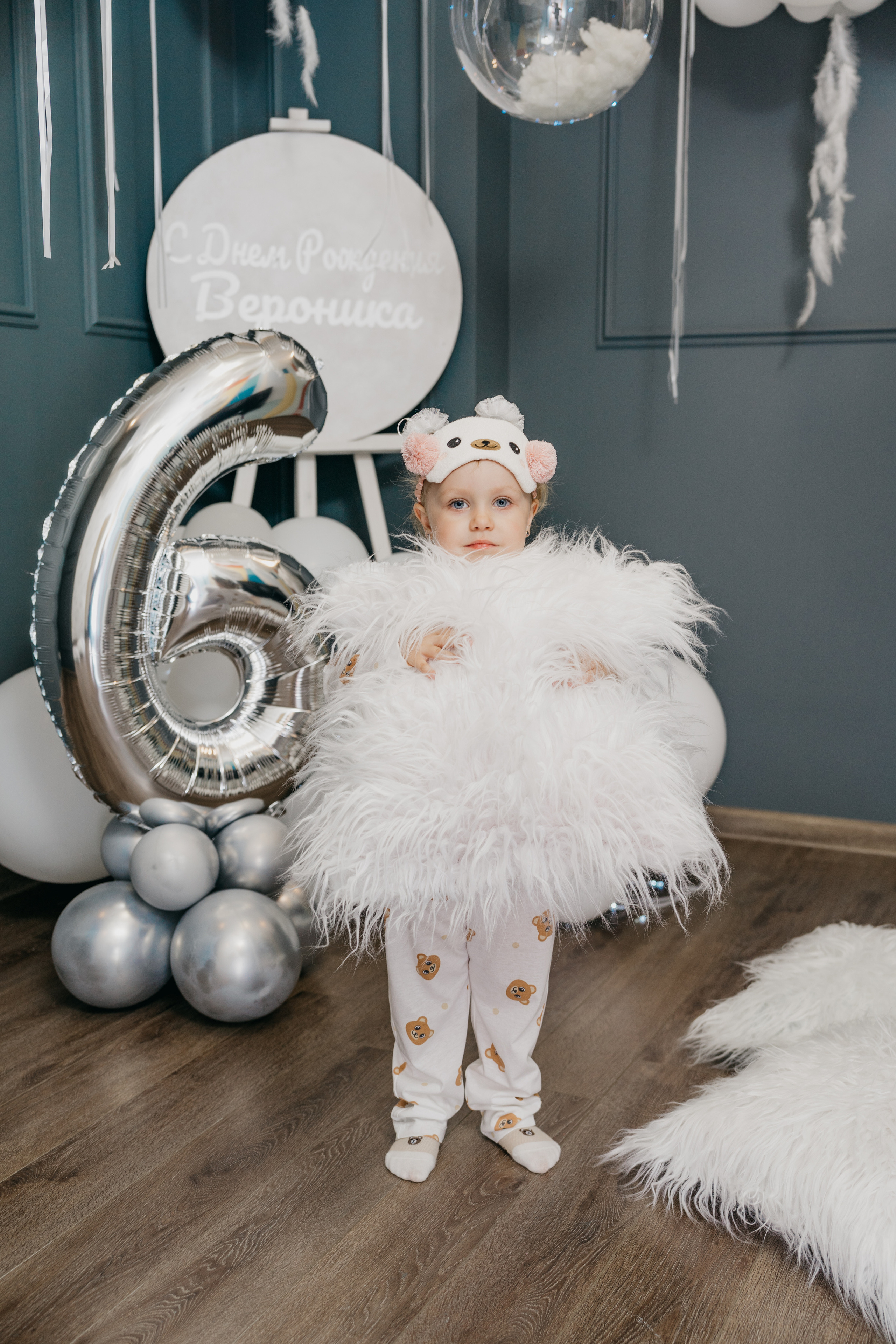 Пижамная вечеринка, Веронике 6 лет. Фотограф Никита Комаров