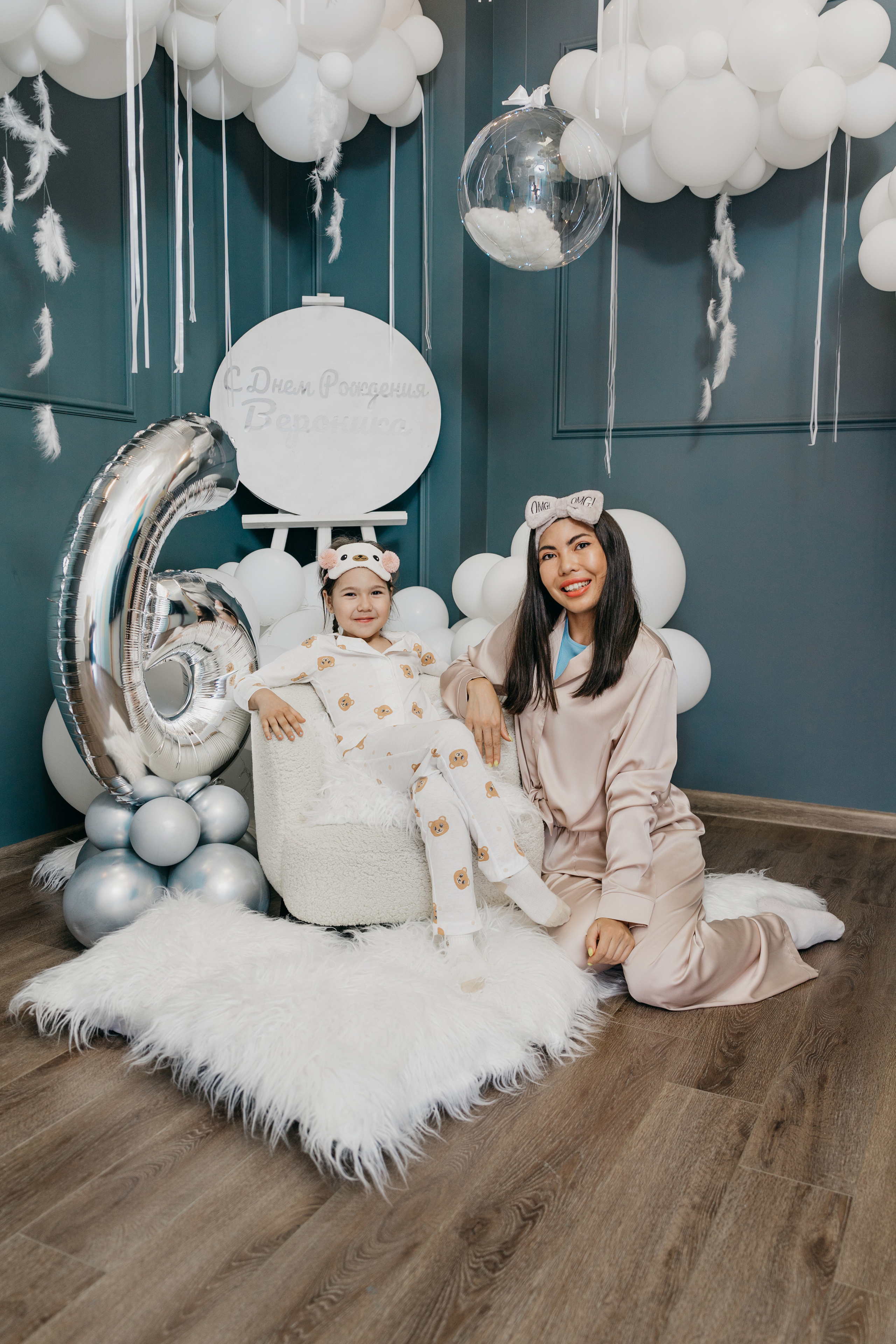 Пижамная вечеринка, Веронике 6 лет. Фотограф Никита Комаров