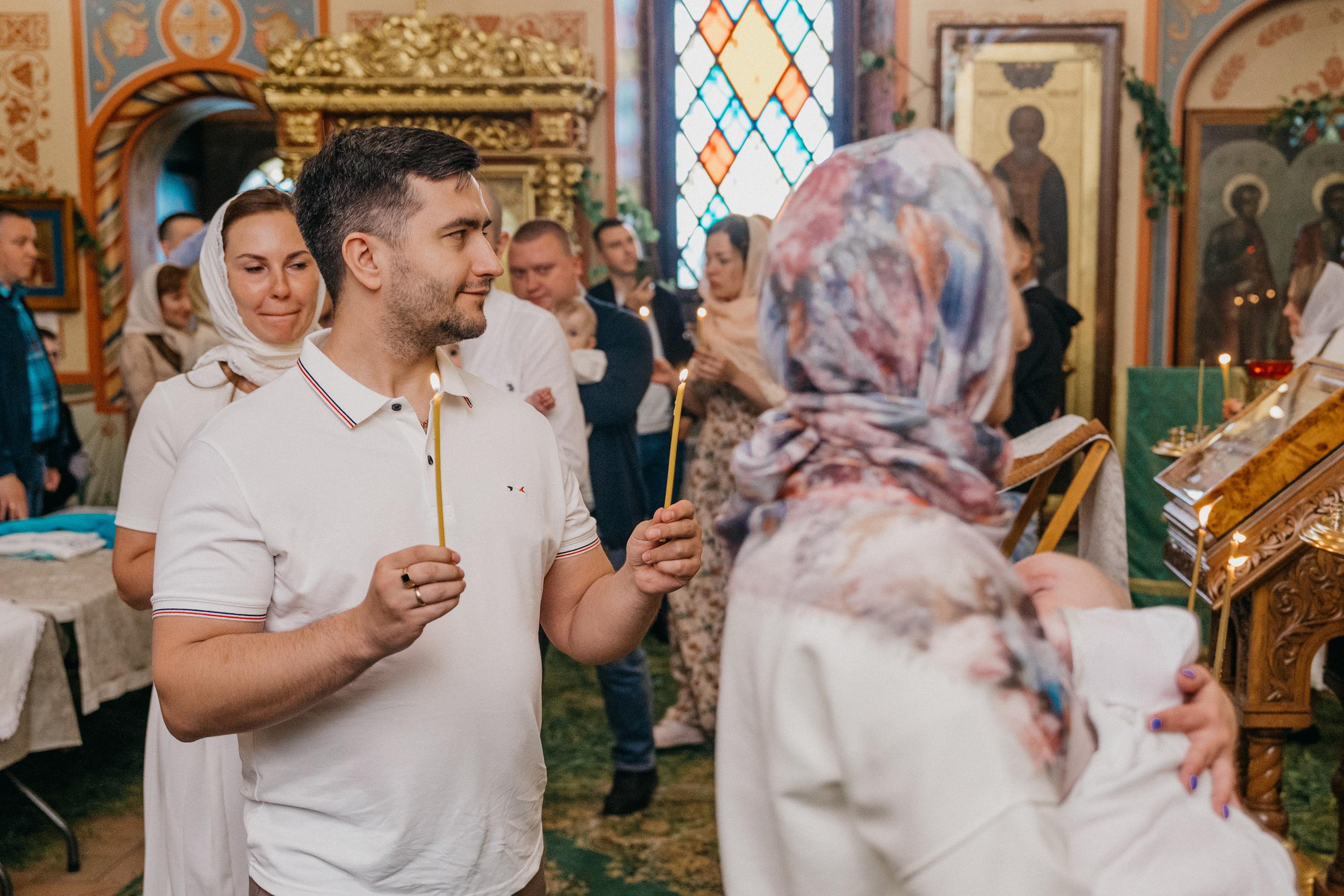 Крещение Ярослава. Фотограф Никита Комаров