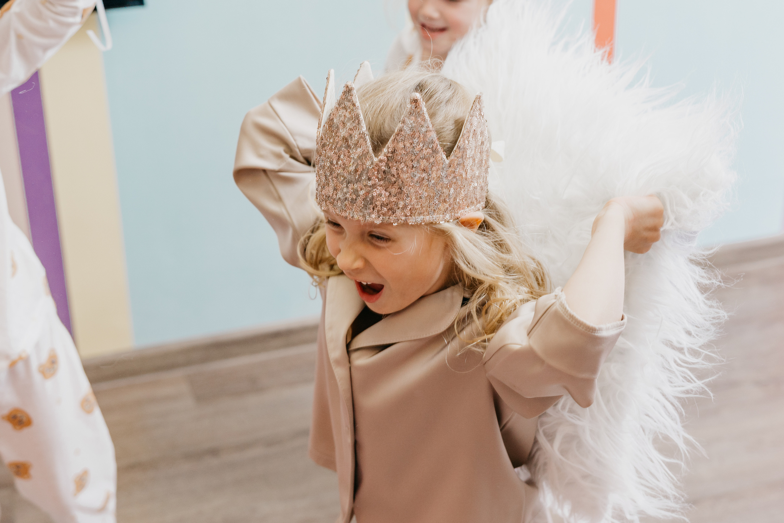 Пижамная вечеринка, Веронике 6 лет. Фотограф Никита Комаров