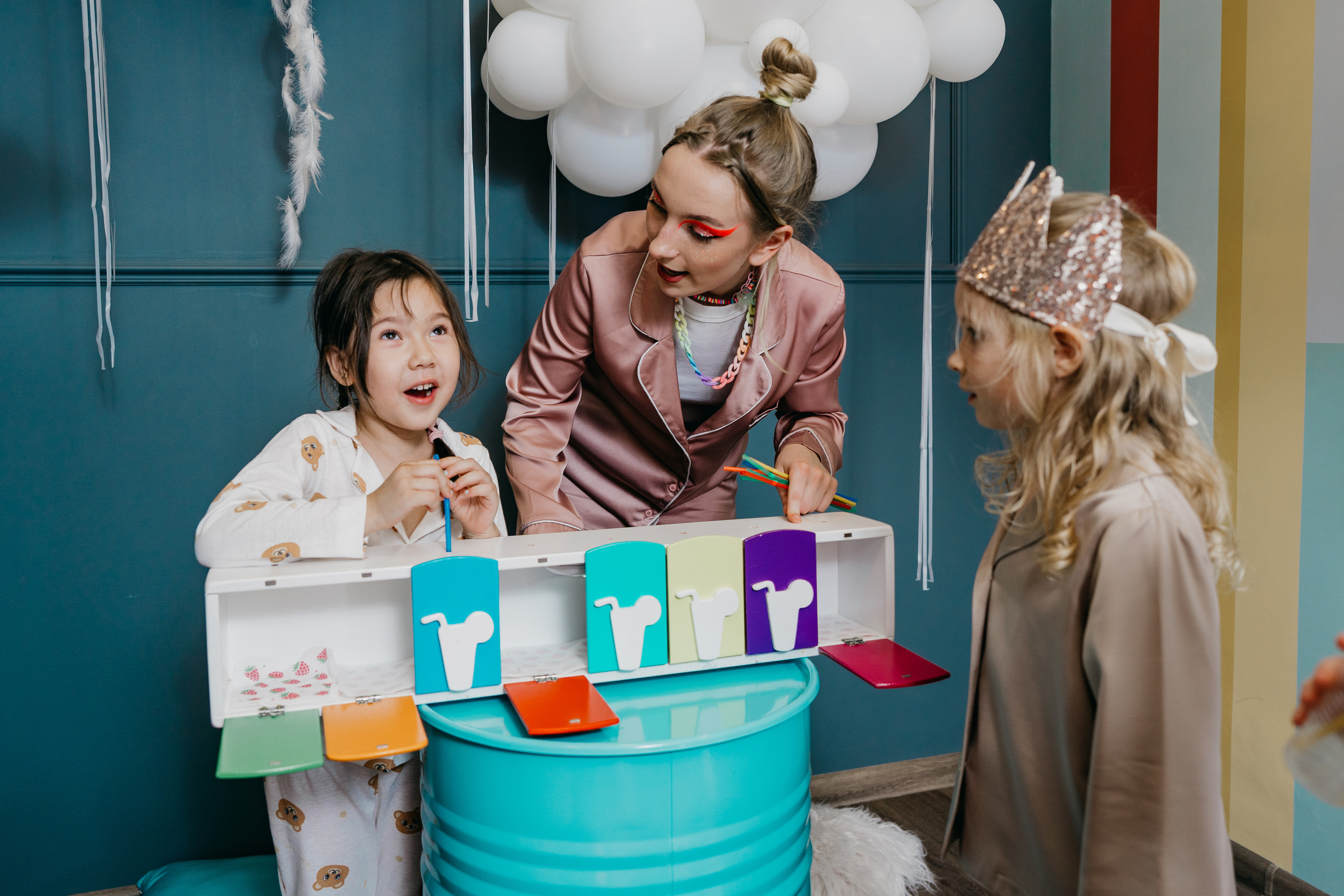 Пижамная вечеринка, Веронике 6 лет. Фотограф Никита Комаров