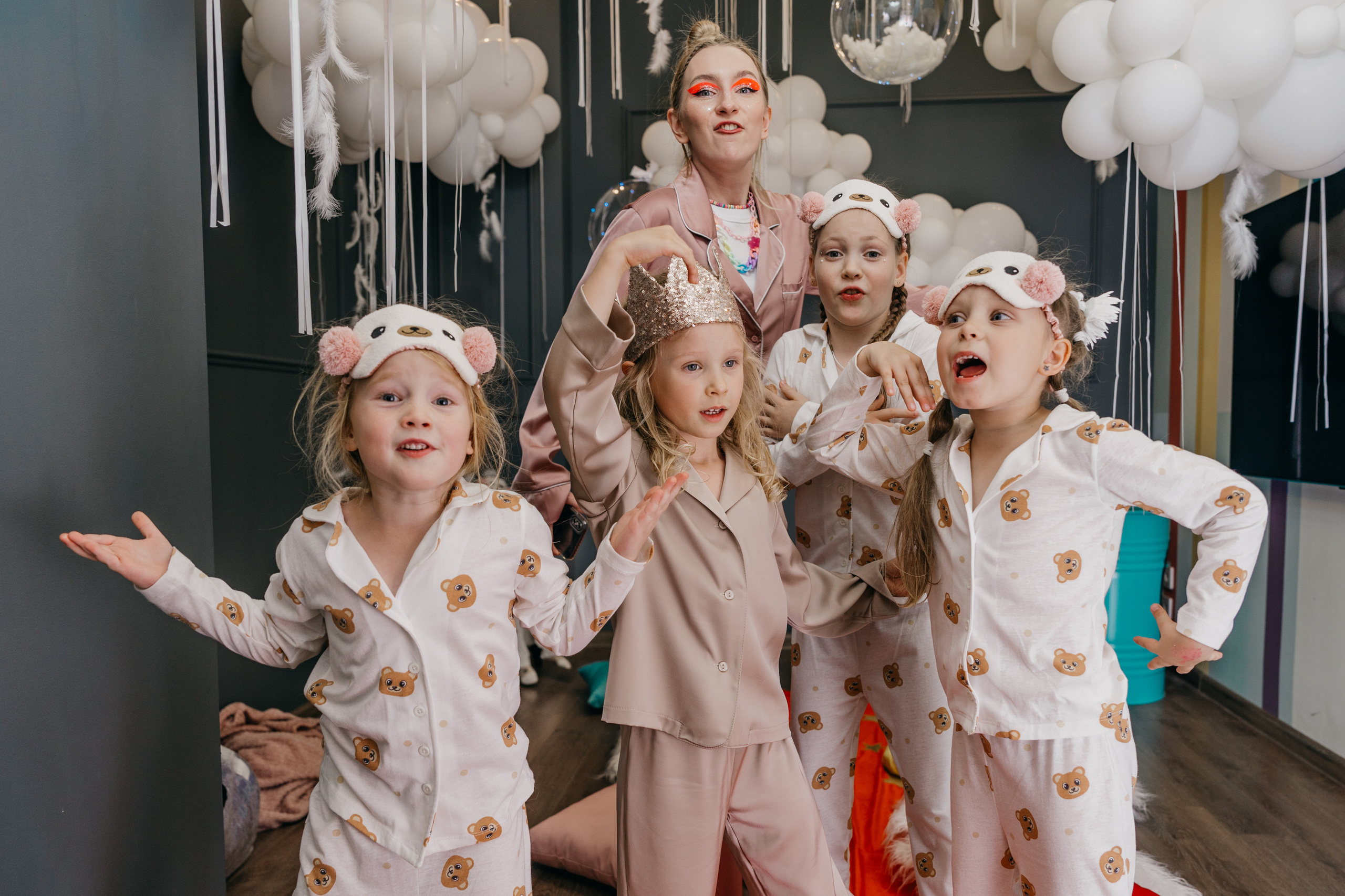 Пижамная вечеринка, Веронике 6 лет. Фотограф Никита Комаров