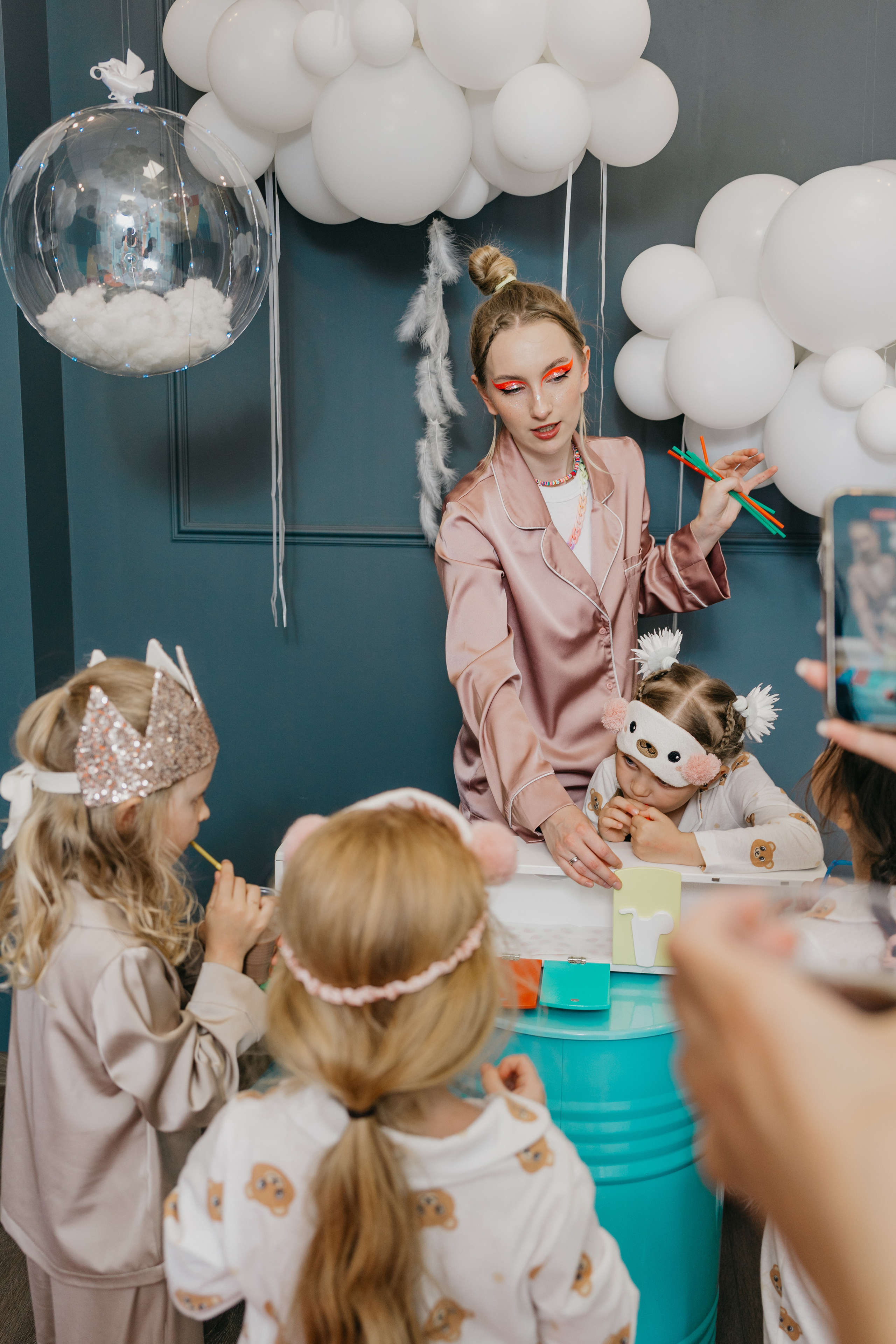 Пижамная вечеринка, Веронике 6 лет. Фотограф Никита Комаров