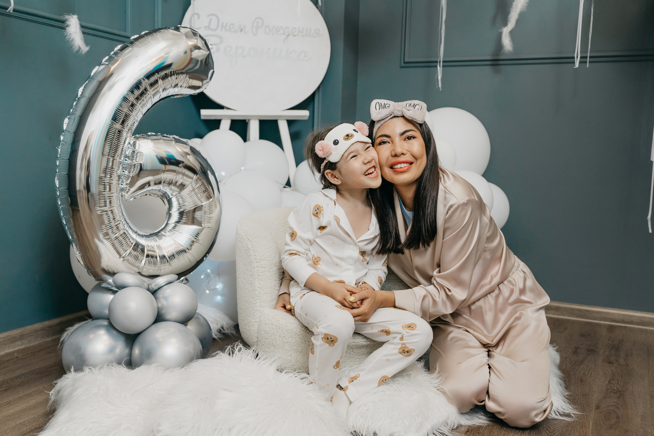 Пижамная вечеринка, Веронике 6 лет. Фотограф Никита Комаров