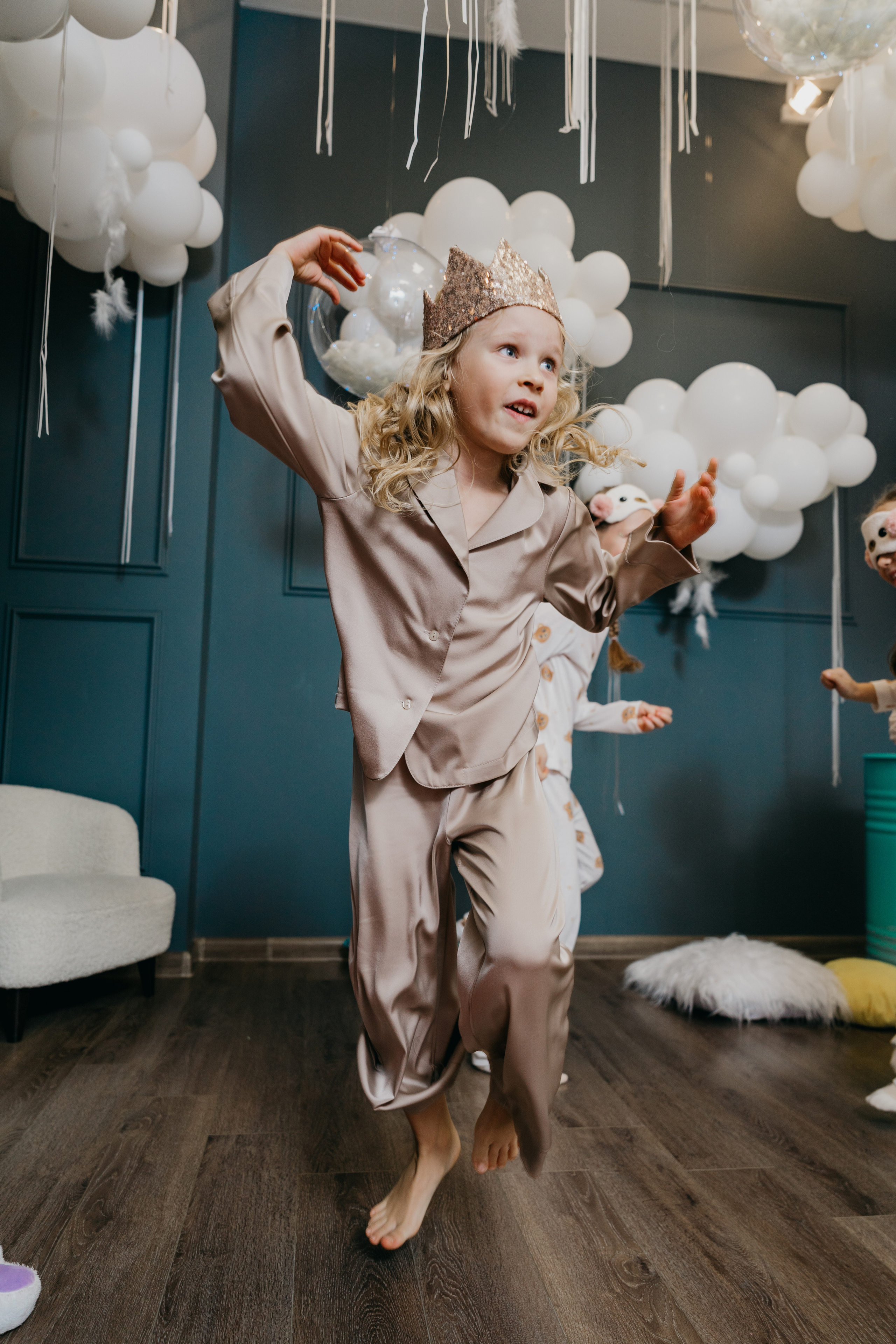 Пижамная вечеринка, Веронике 6 лет. Фотограф Никита Комаров