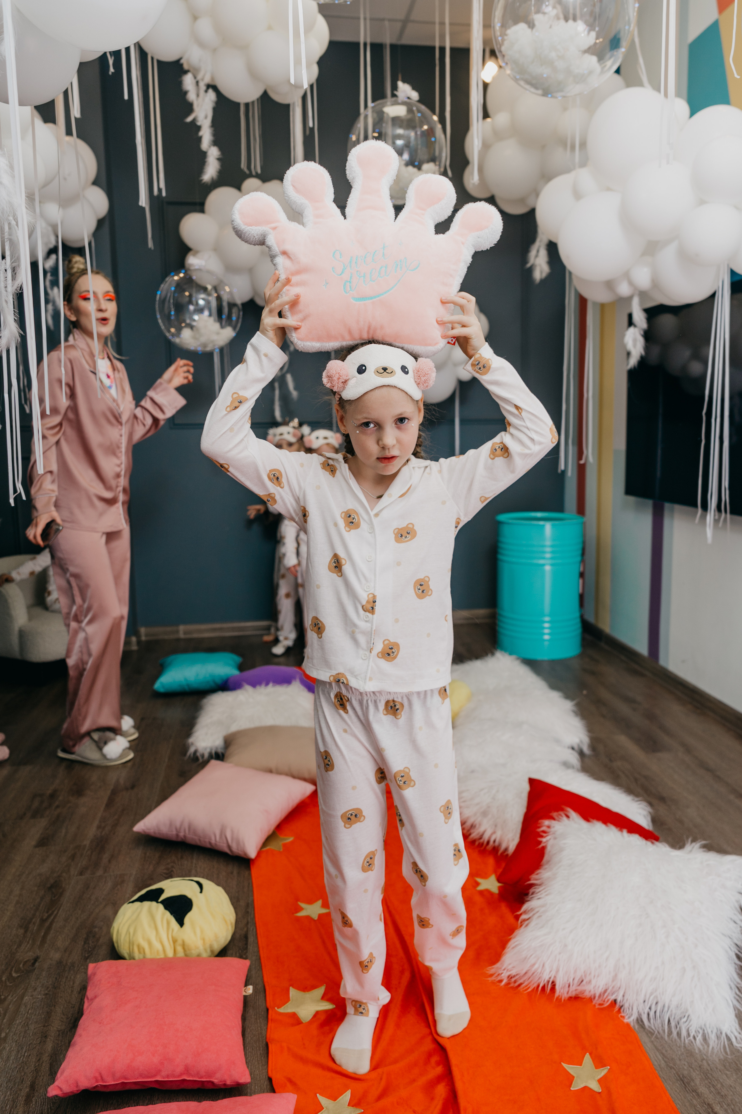 Пижамная вечеринка, Веронике 6 лет. Фотограф Никита Комаров