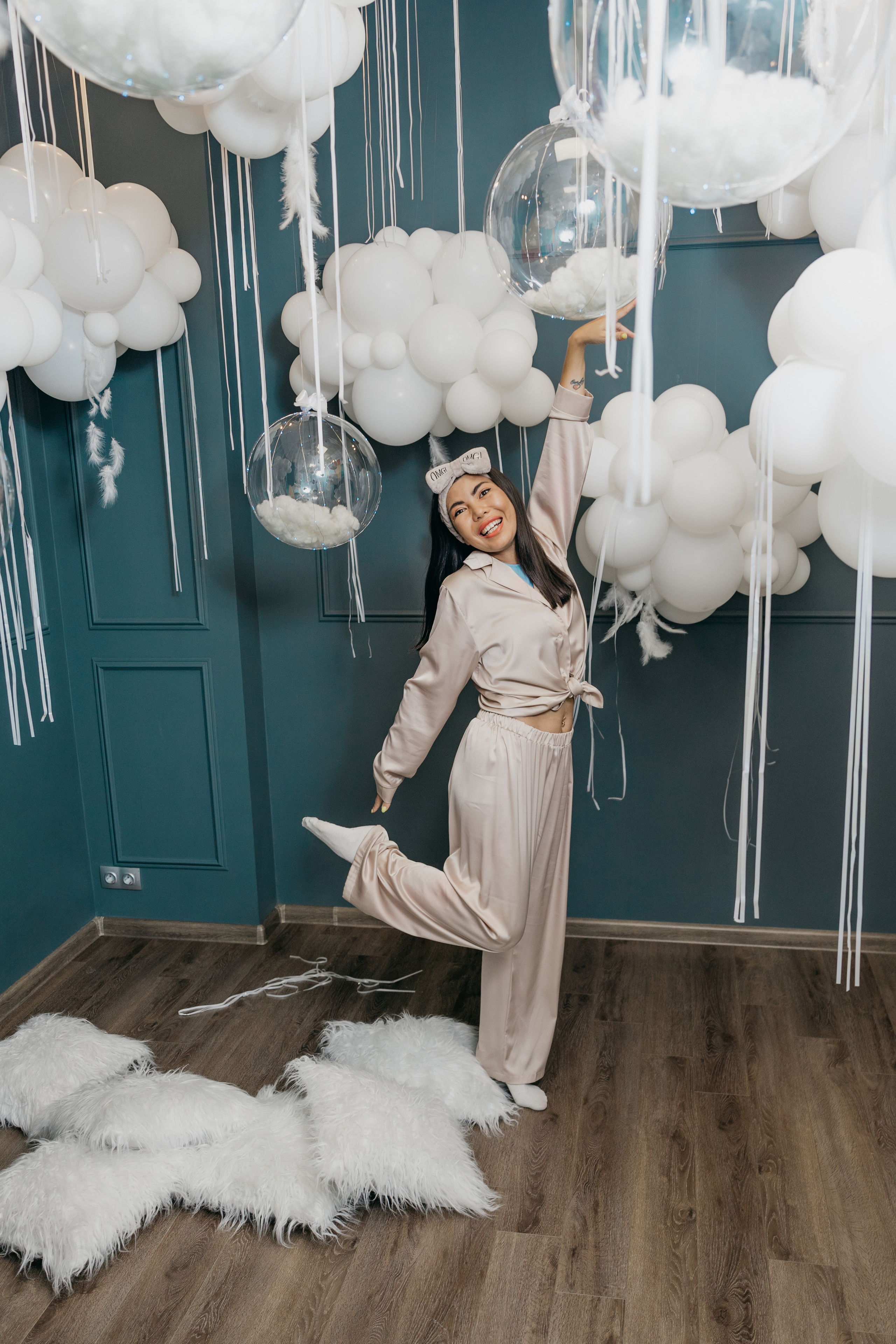 Пижамная вечеринка, Веронике 6 лет. Фотограф Никита Комаров