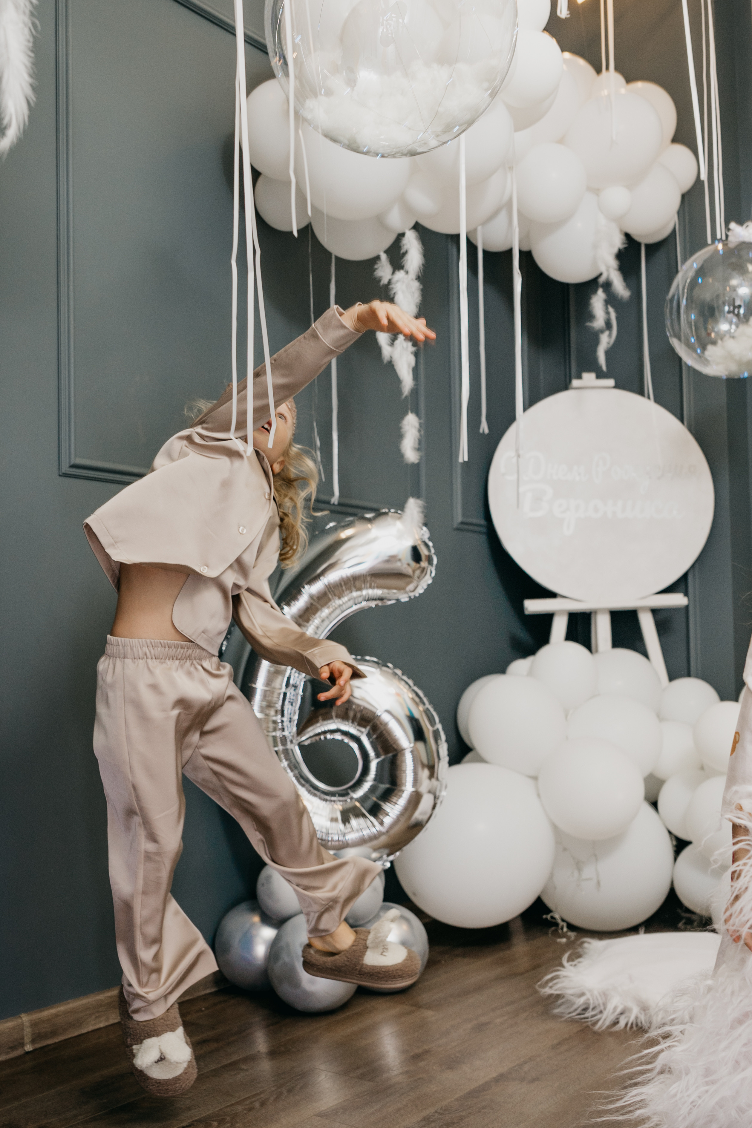 Пижамная вечеринка, Веронике 6 лет. Фотограф Никита Комаров