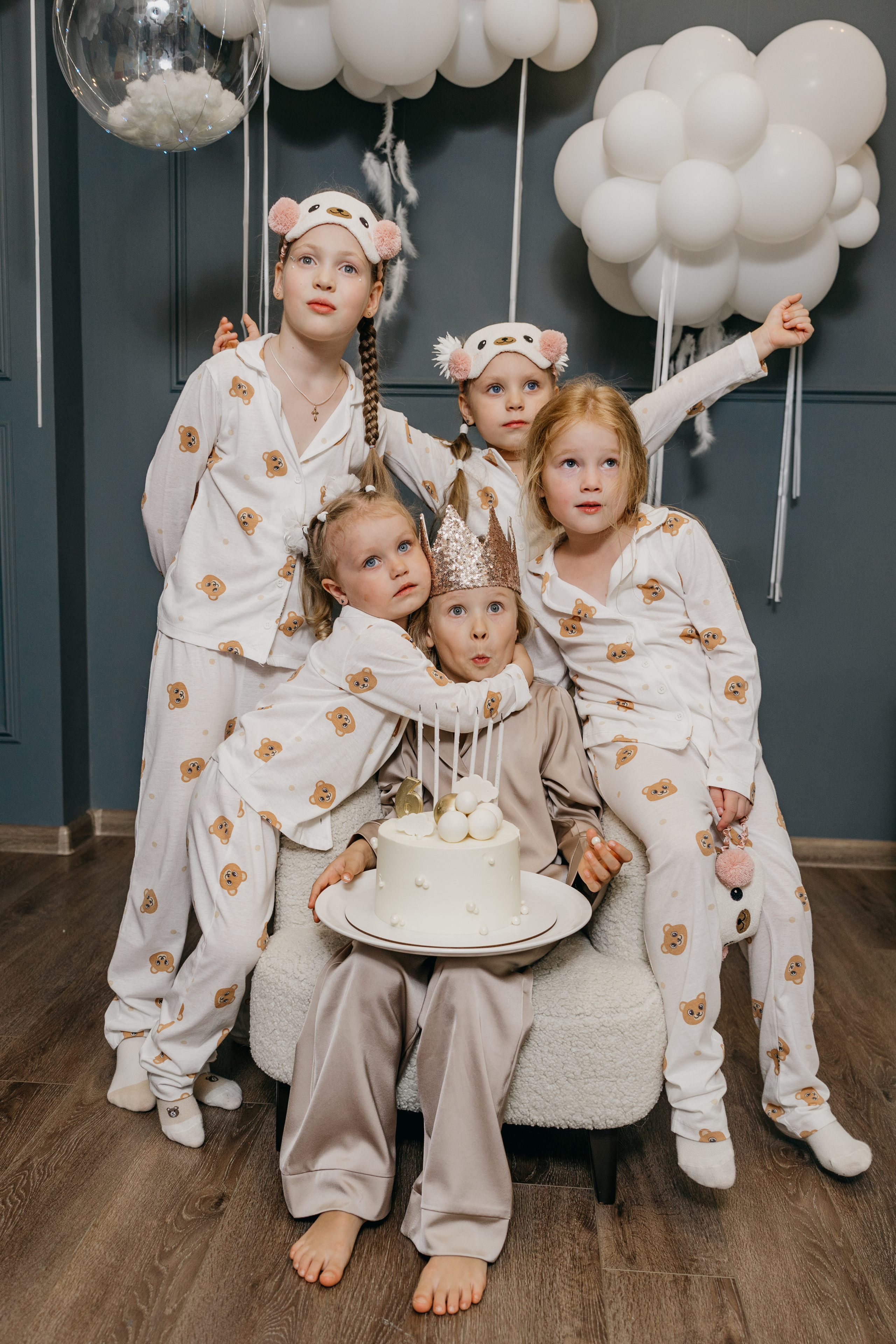 Пижамная вечеринка, Веронике 6 лет. Фотограф Никита Комаров