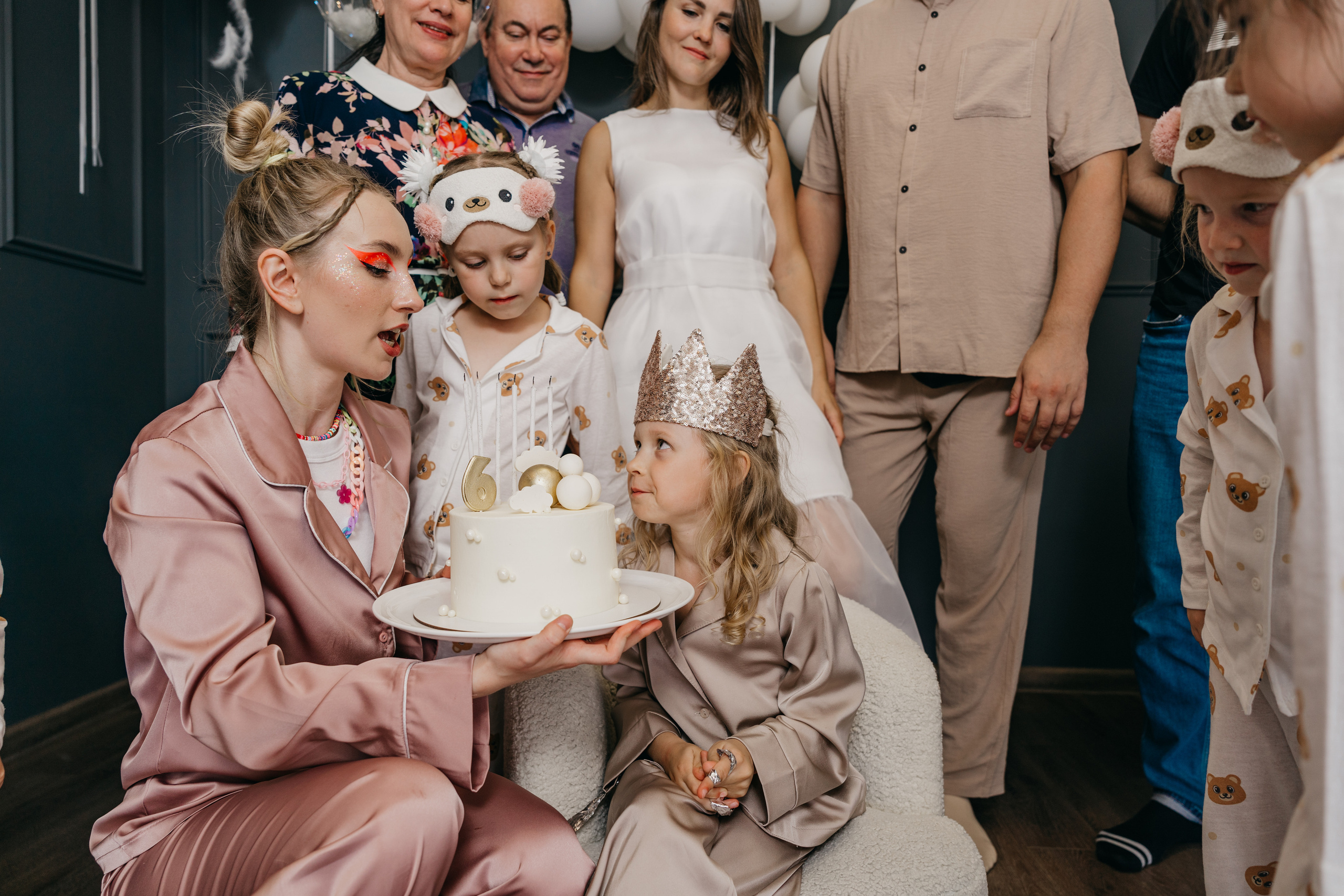 Пижамная вечеринка, Веронике 6 лет. Фотограф Никита Комаров