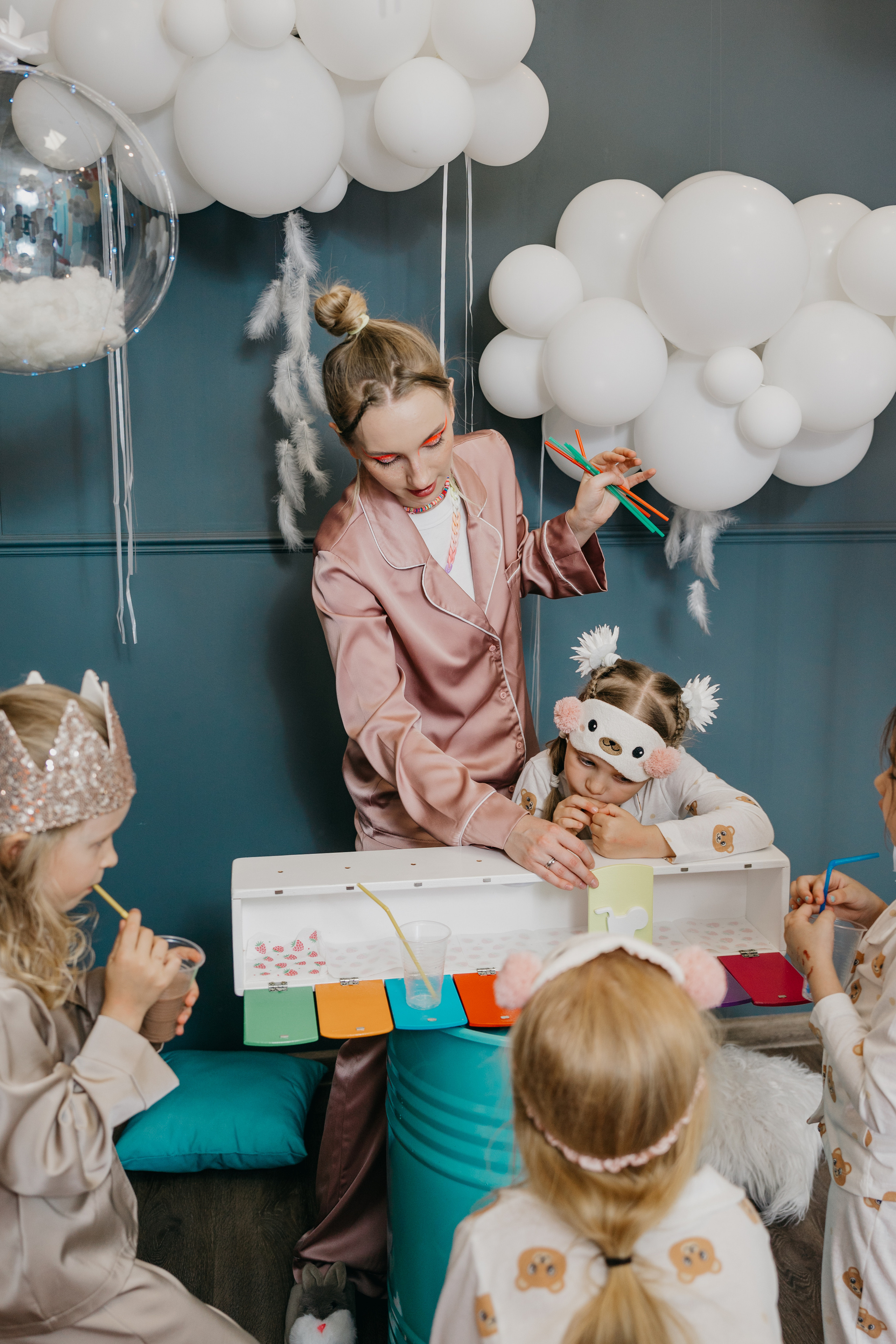 Пижамная вечеринка, Веронике 6 лет. Фотограф Никита Комаров