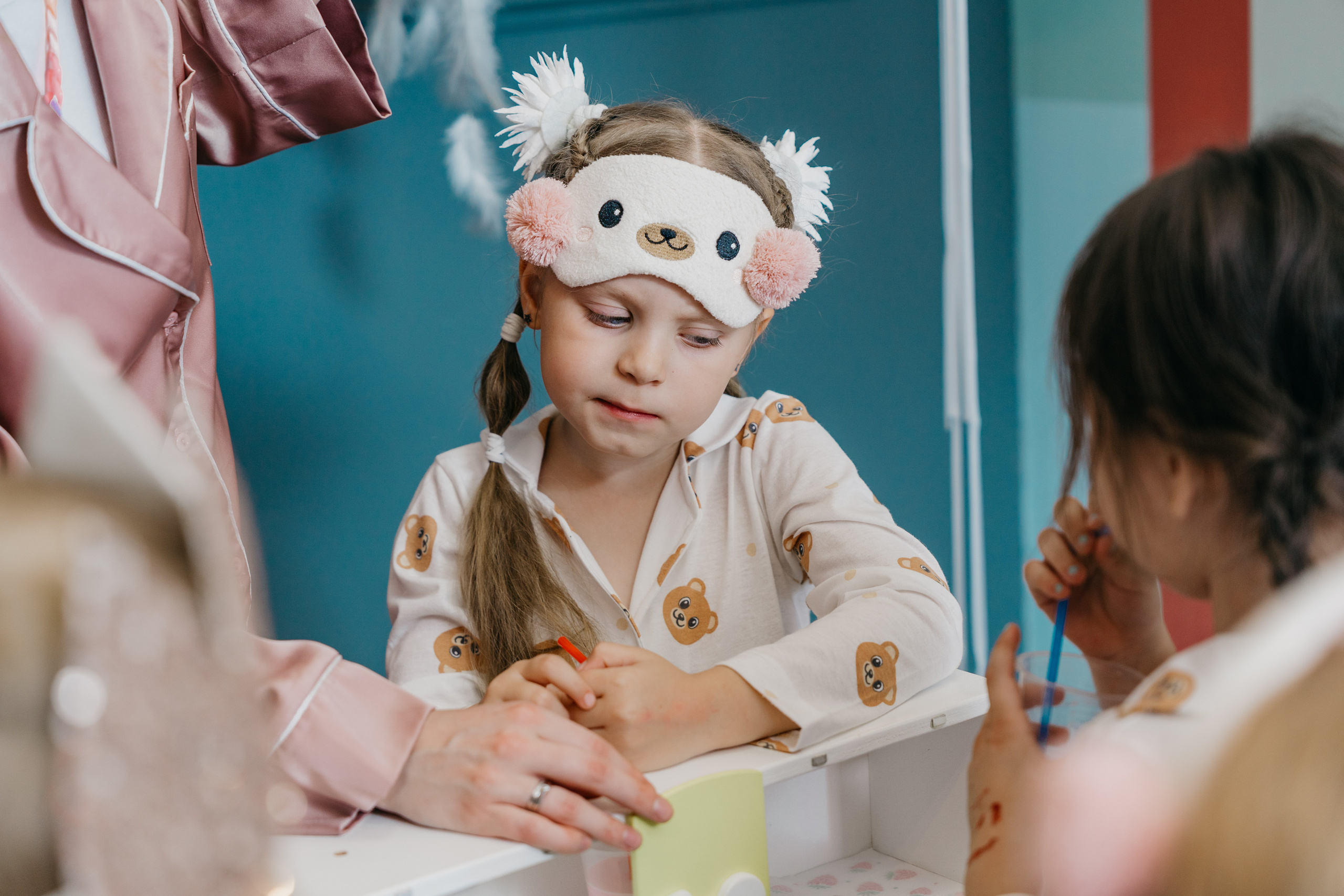 Пижамная вечеринка, Веронике 6 лет. Фотограф Никита Комаров