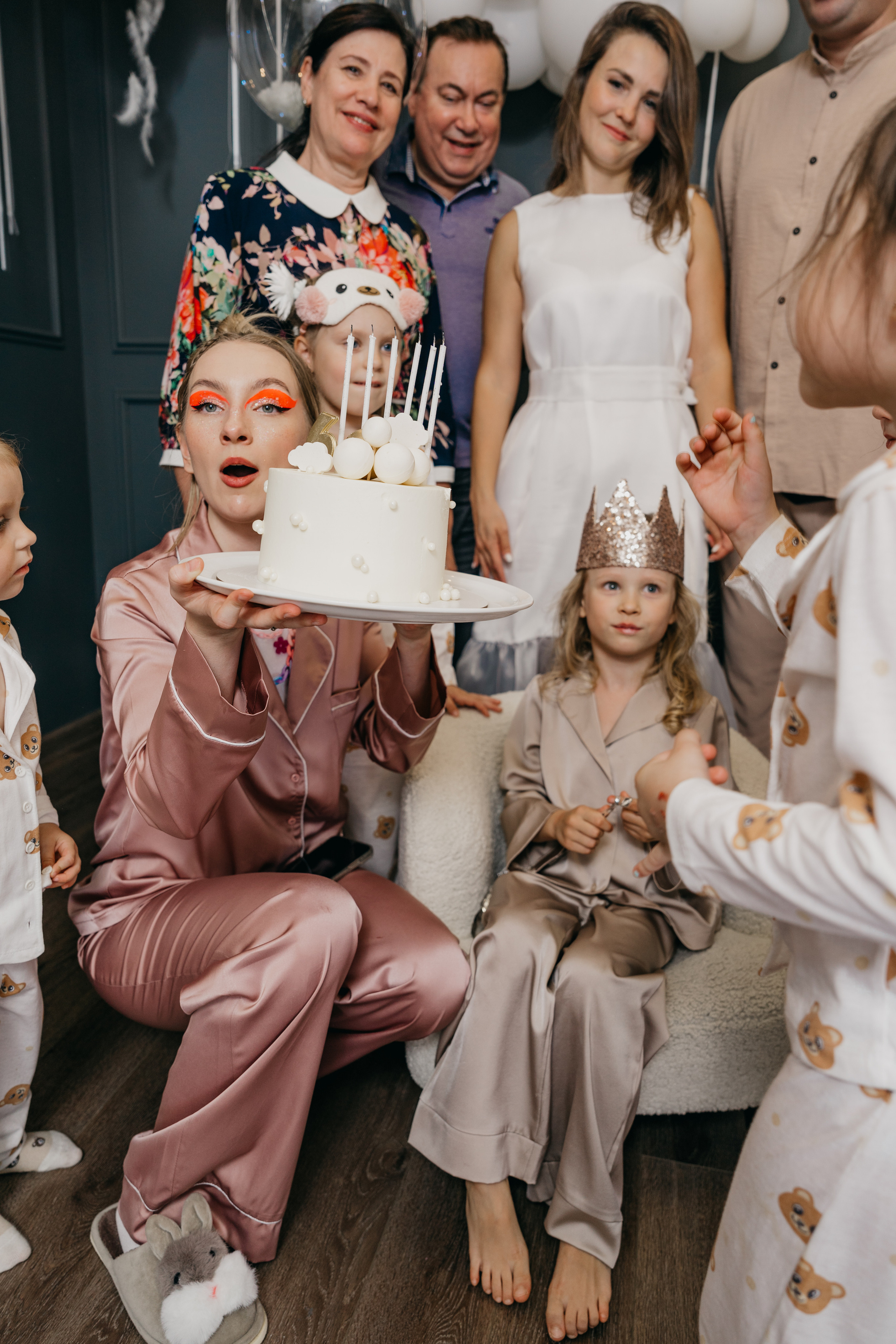 Пижамная вечеринка, Веронике 6 лет. Фотограф Никита Комаров