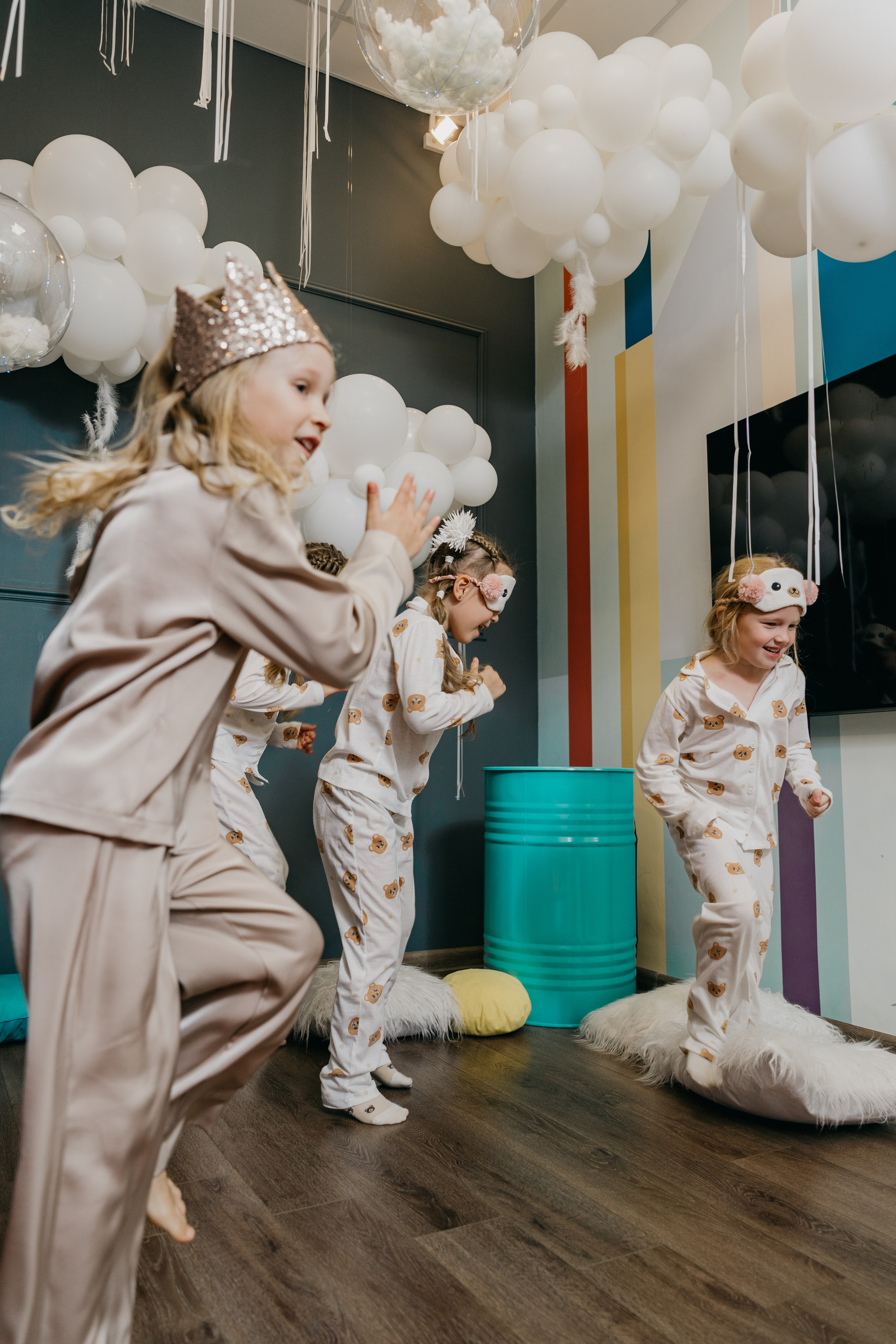 Пижамная вечеринка, Веронике 6 лет. Фотограф Никита Комаров