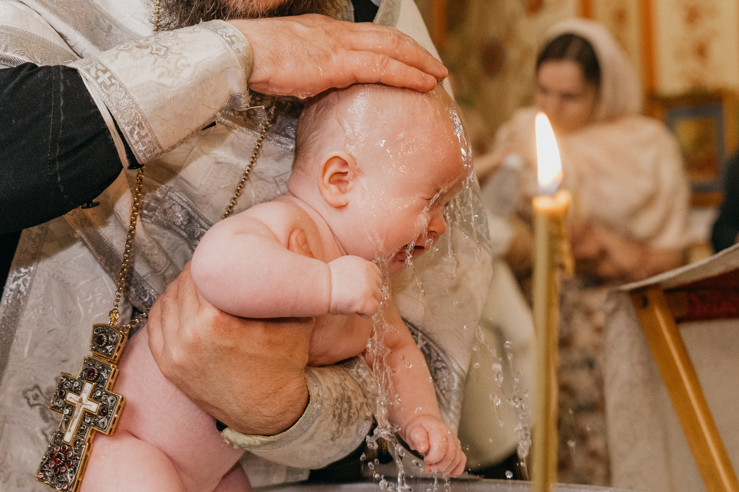 Крещение Ярослава. Фотограф Никита Комаров