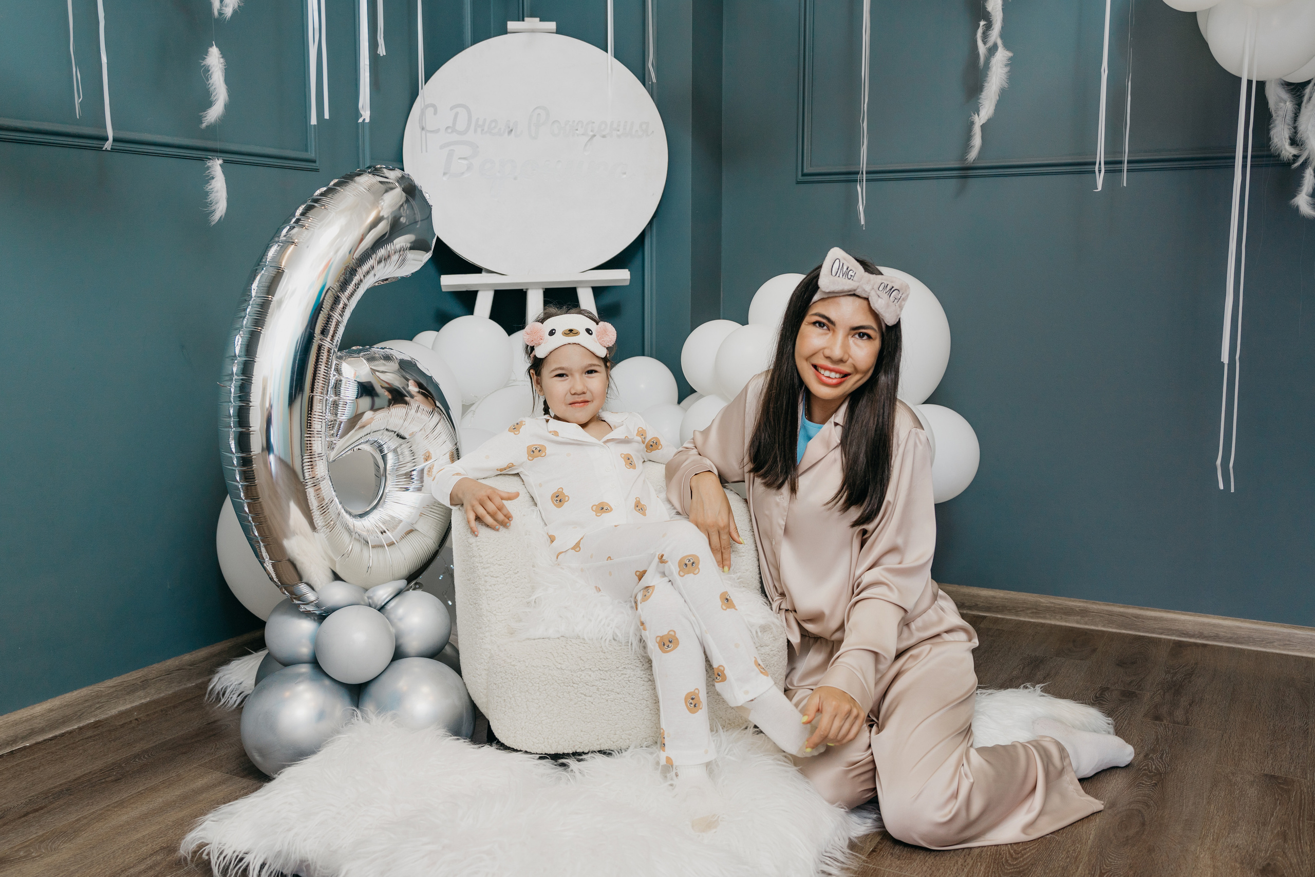 Пижамная вечеринка, Веронике 6 лет. Фотограф Никита Комаров